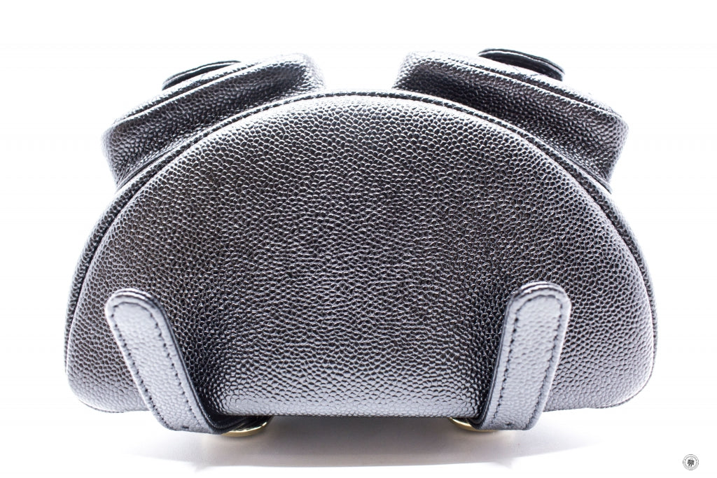 Chanel AS3787 B10184 94305 Small Backpack Black   94305 Calfskin Shoulder Bags Ghw