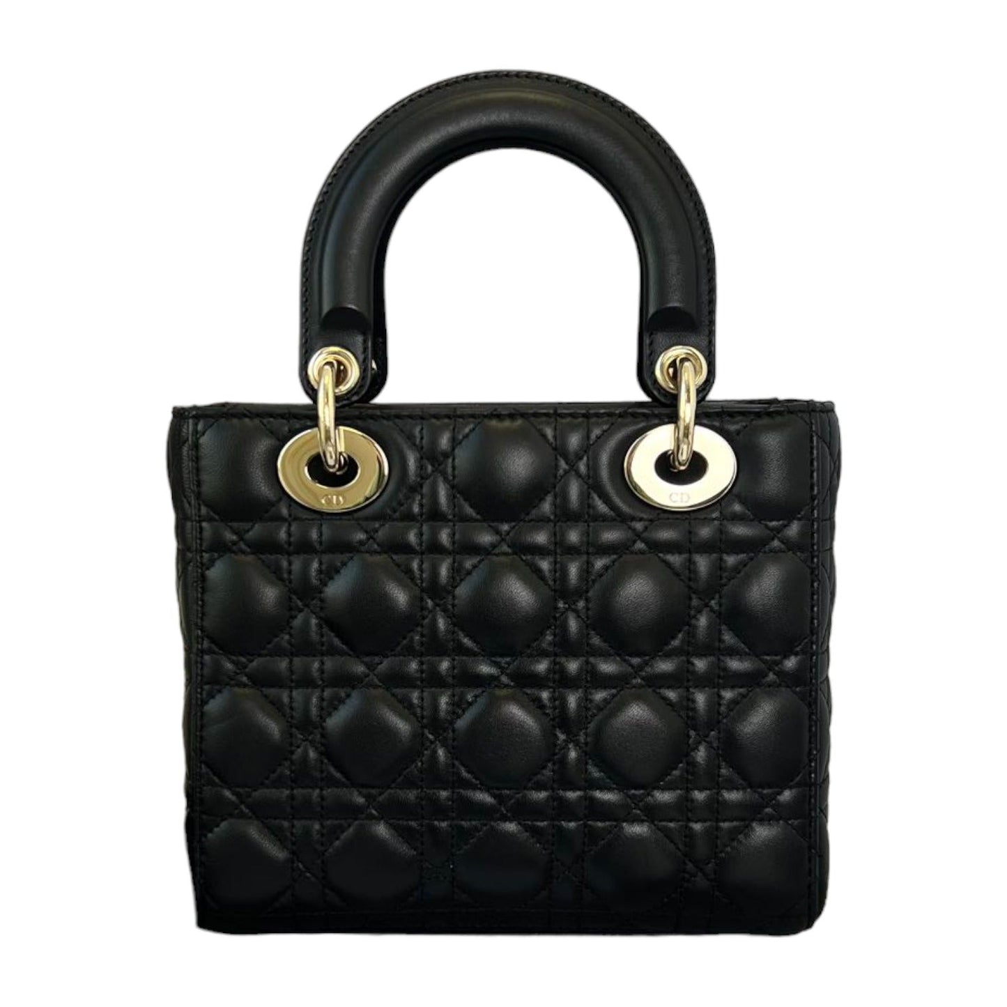 My ABCDior Lady Dior Small Lambskin Black GHW