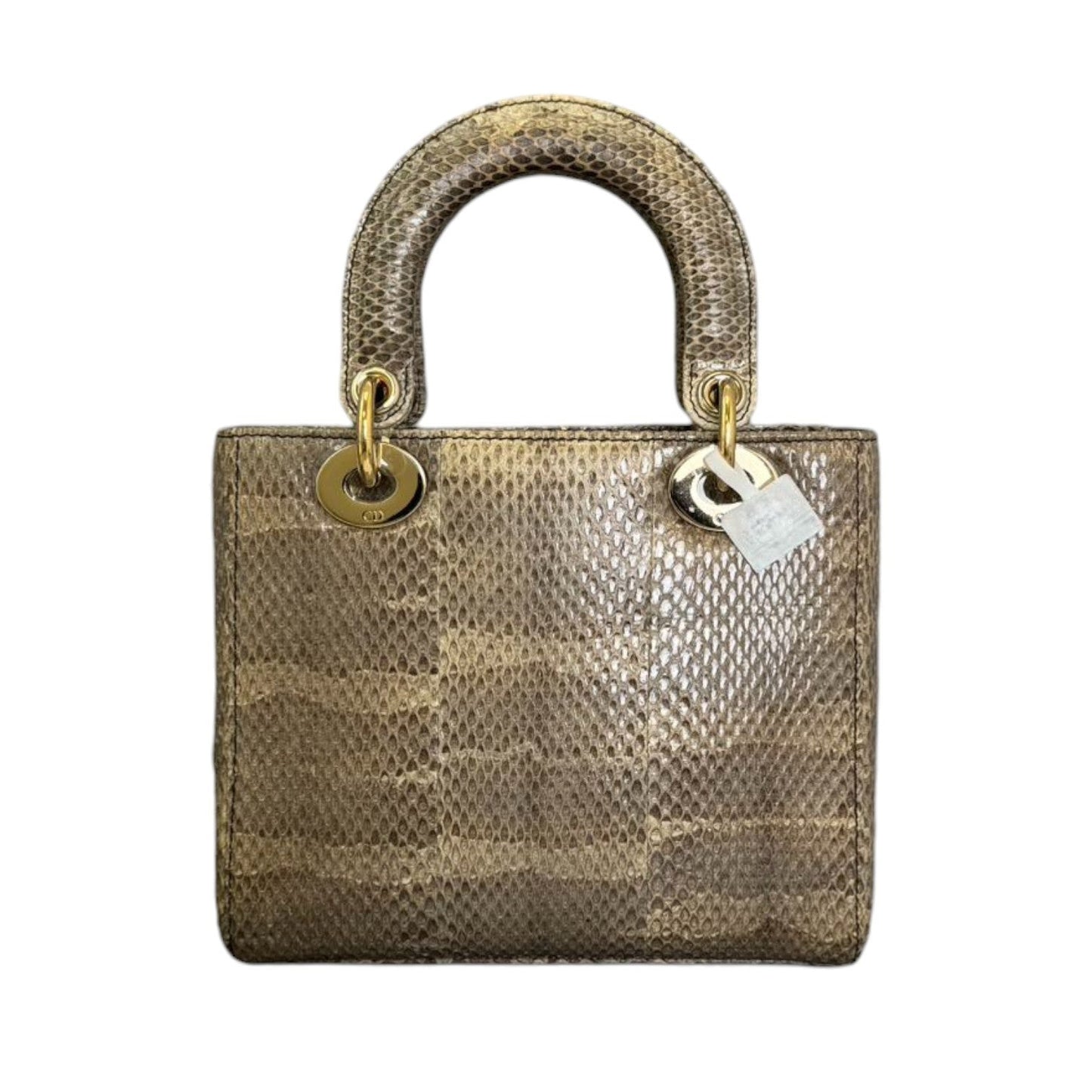 Lady Dior Small Snakeskin Python Multicolor GHW