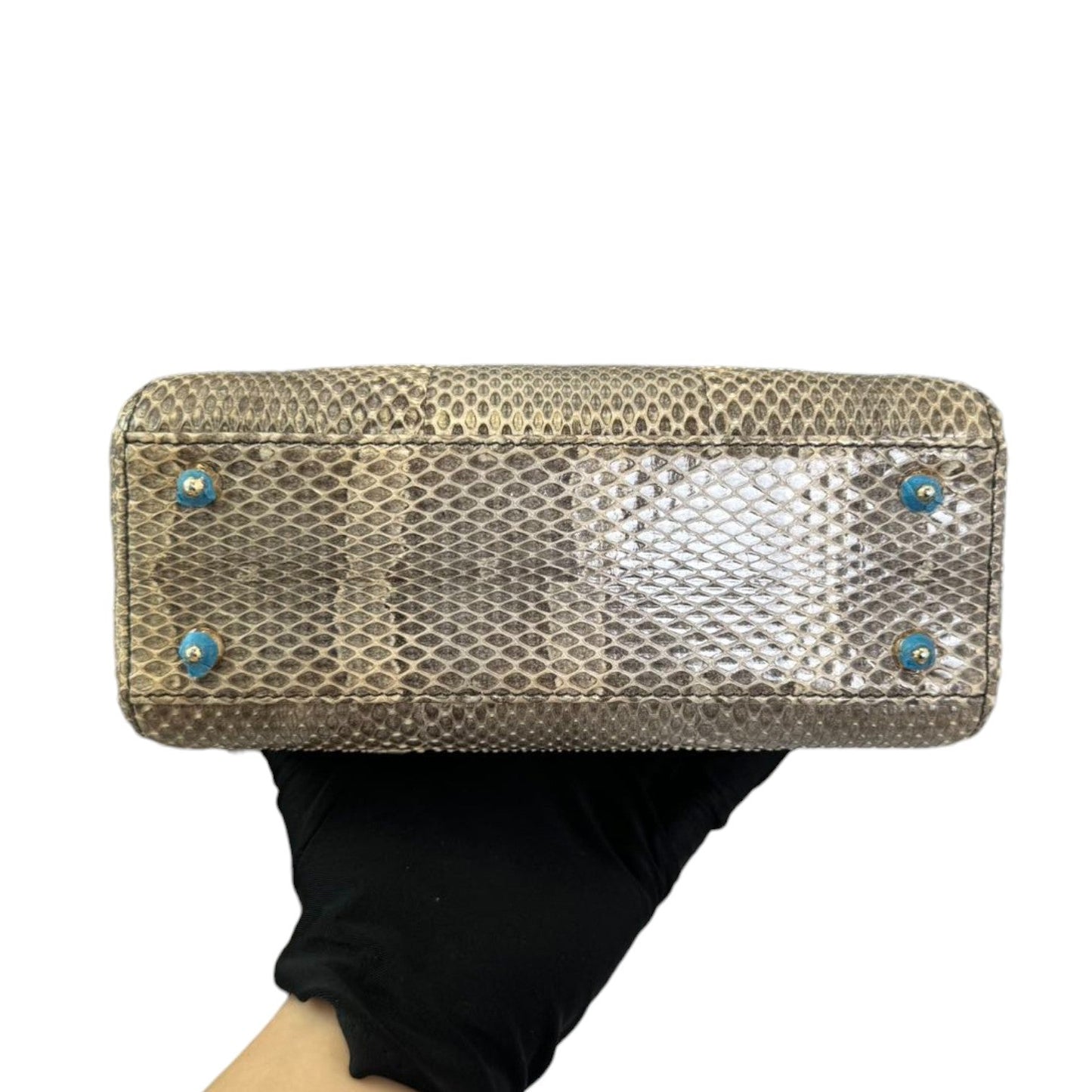 Lady Dior Small Snakeskin Python Multicolor GHW
