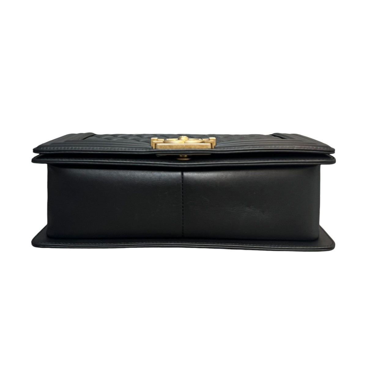 Boy Flap Medium Lambskin Quilted Black GHW