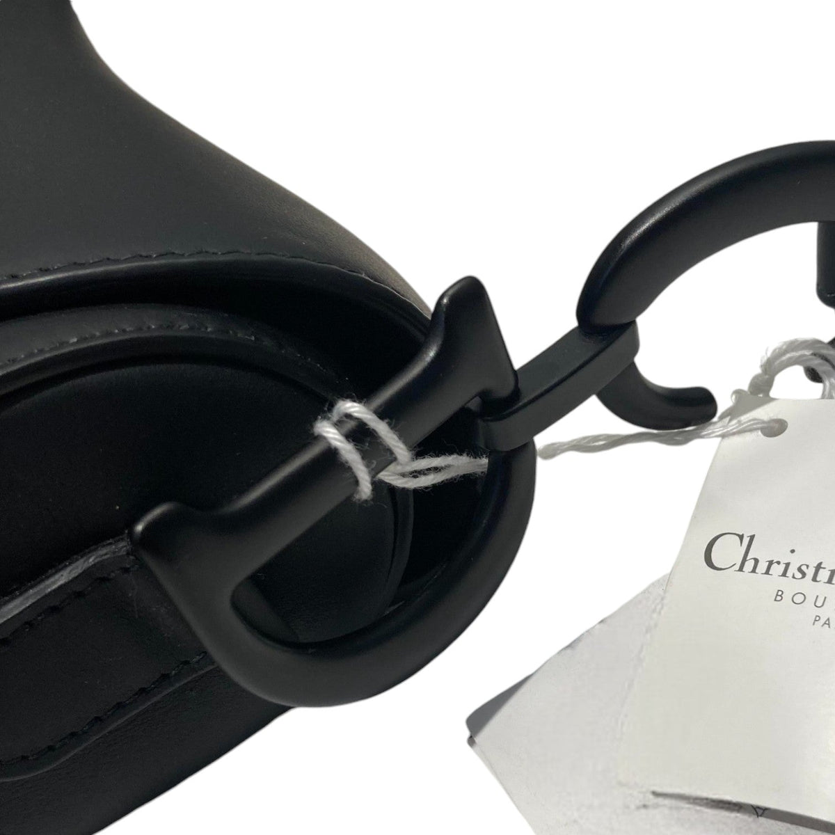 Saddle Bag Ultra Matte Calfskin Black BHW