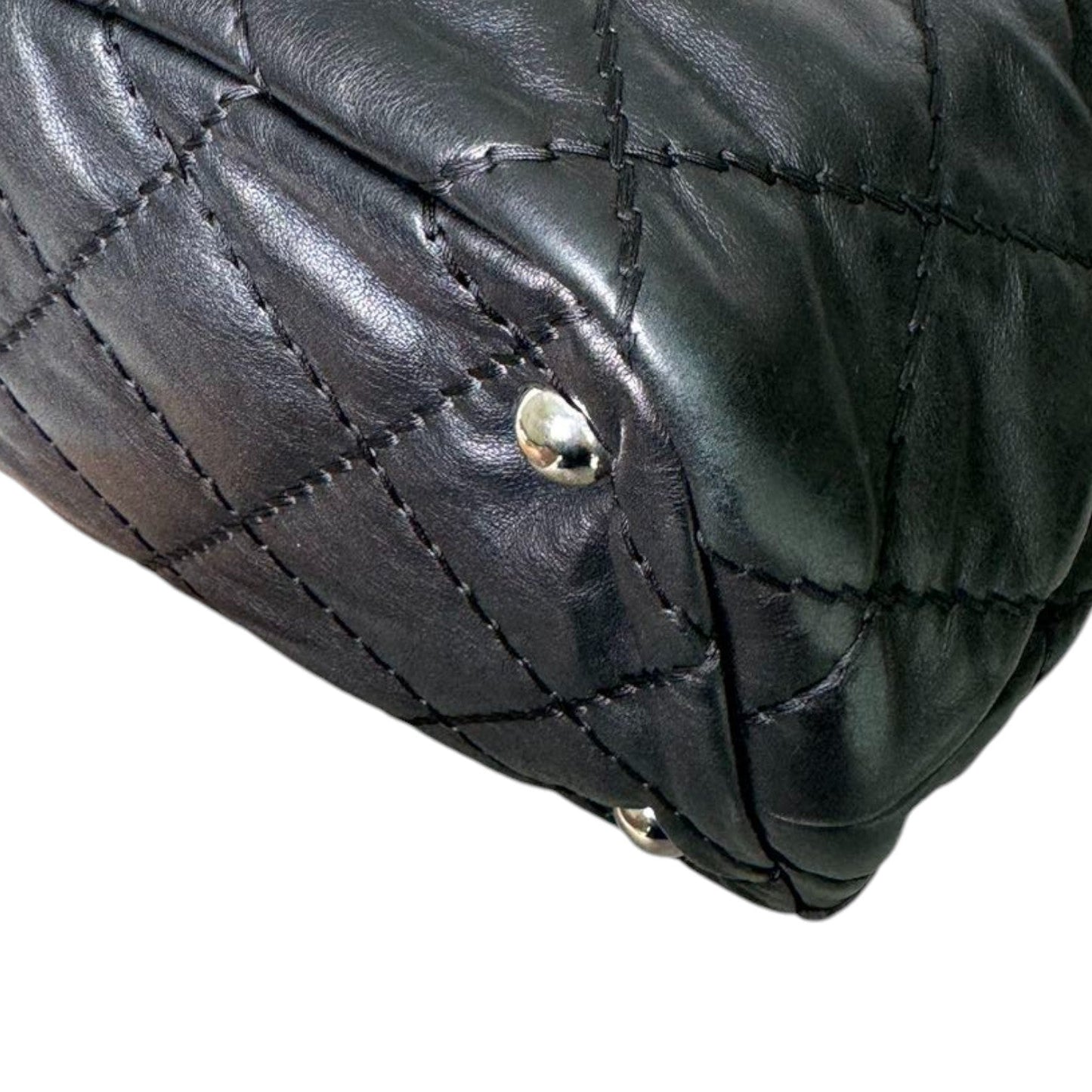 Love Me Tender Tote Large Calfskin Black SHW