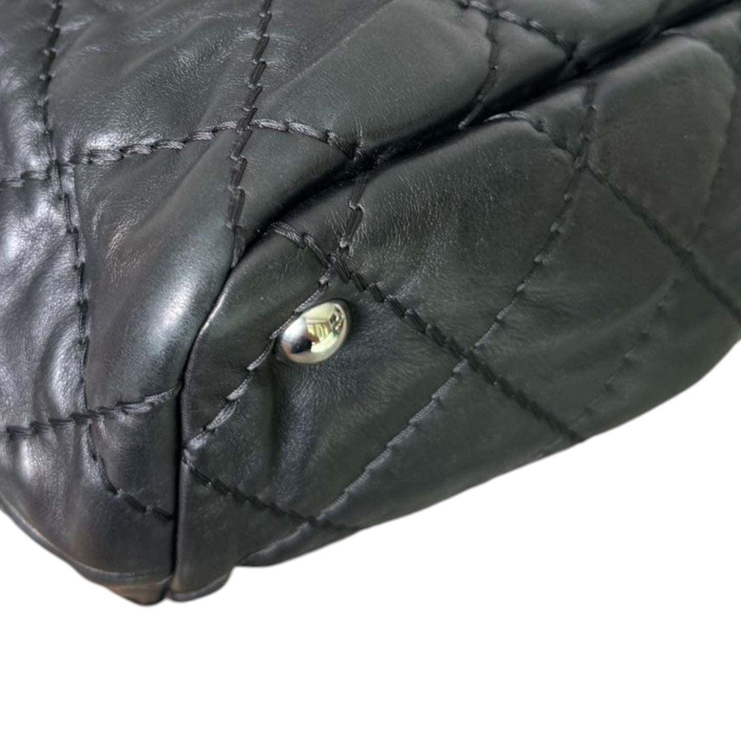 Love Me Tender Tote Large Calfskin Black SHW