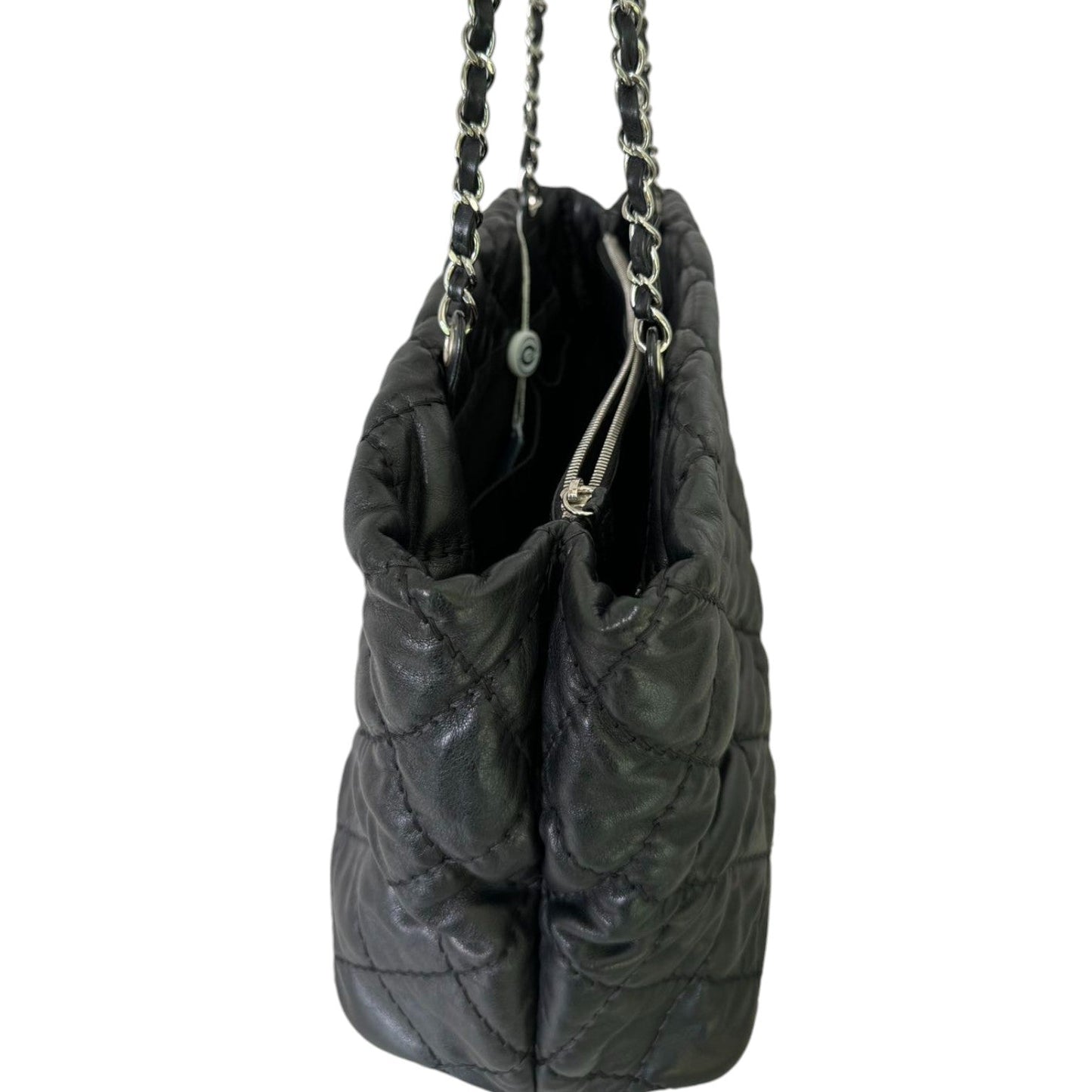 Love Me Tender Tote Large Calfskin Black SHW