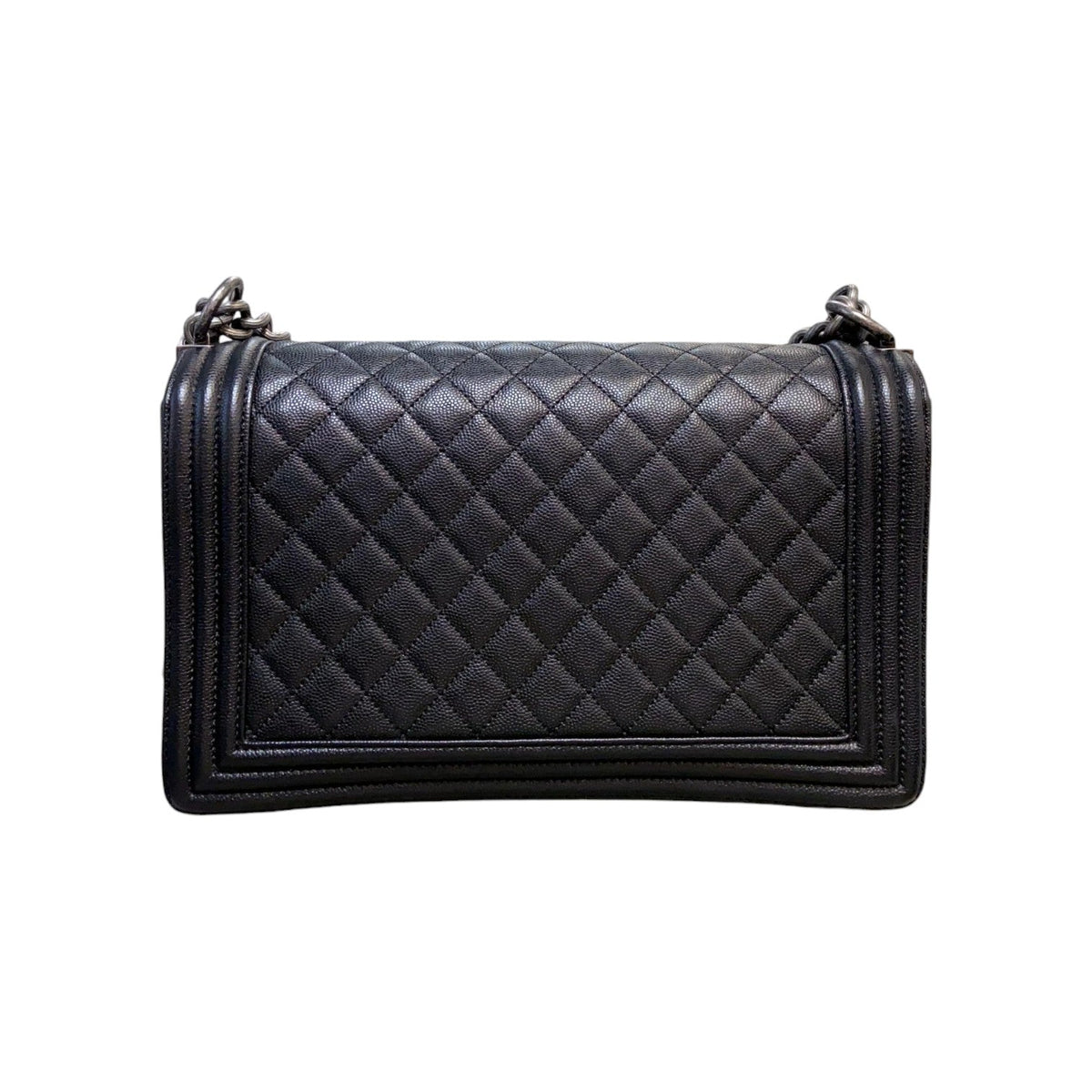 Boy Flap New Medium Caviar Quilted Black RHW