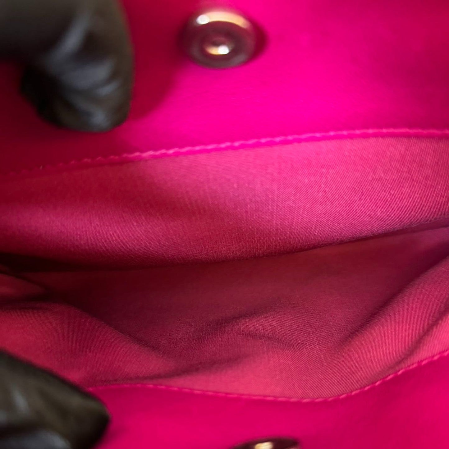 Soft Zipped Shopping Tote Lambskin Pink SHW