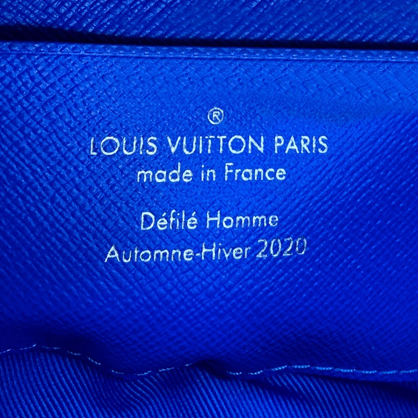 Louis Vuitton Soft Trunk Wallet Blue Clouds Monogram Canvas