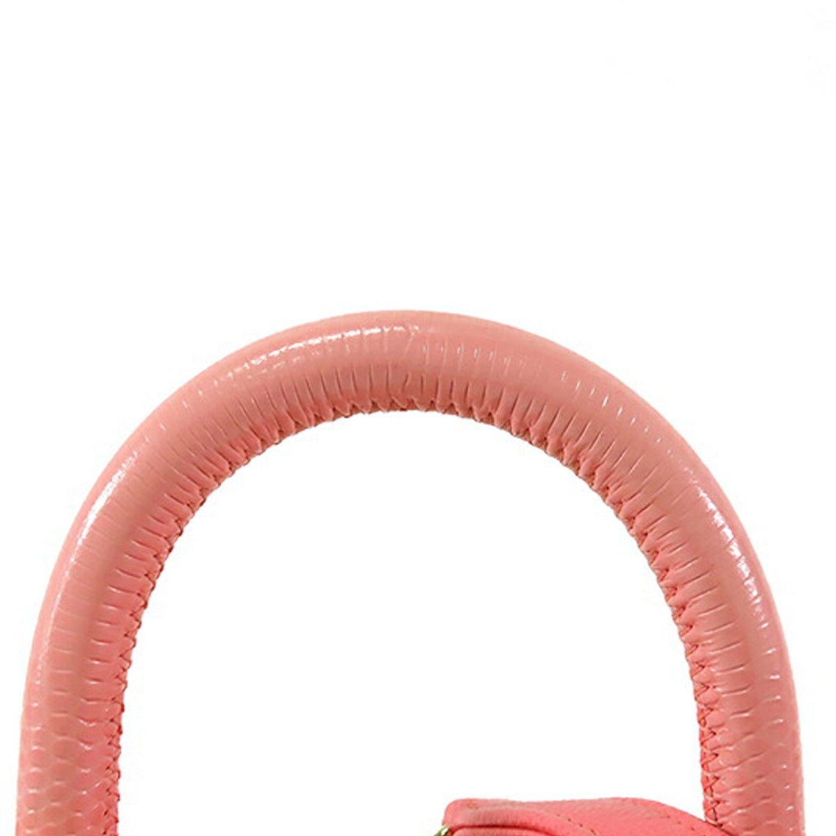 Pink Chanel Extra Mini Caviar and Lizard Embossed Coco Top Handle Bag Satchel