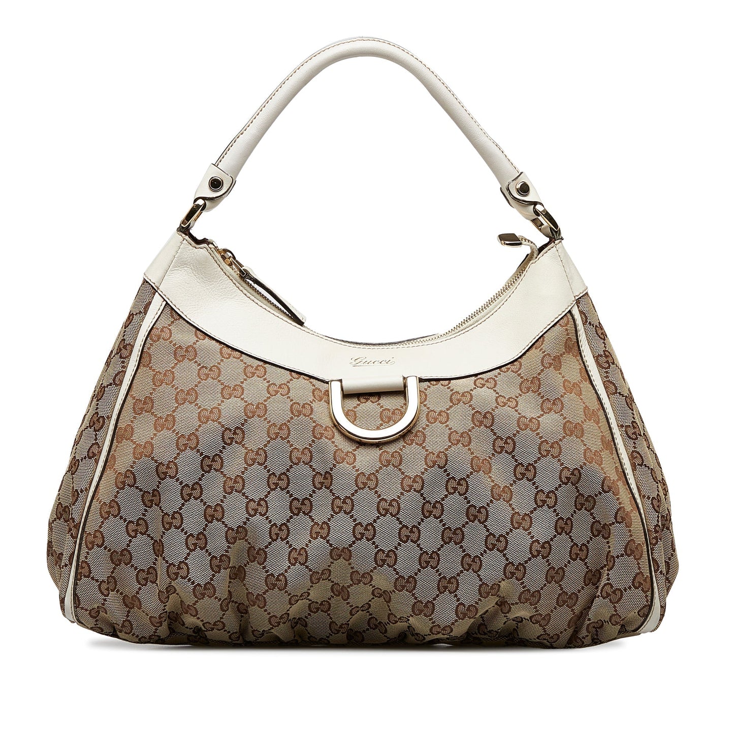 Gucci GG Canvas Abbey D-Ring Hobo Hobo Bag