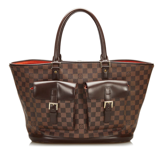 Louis Vuitton Manosque GM Damier Ebene Canvas