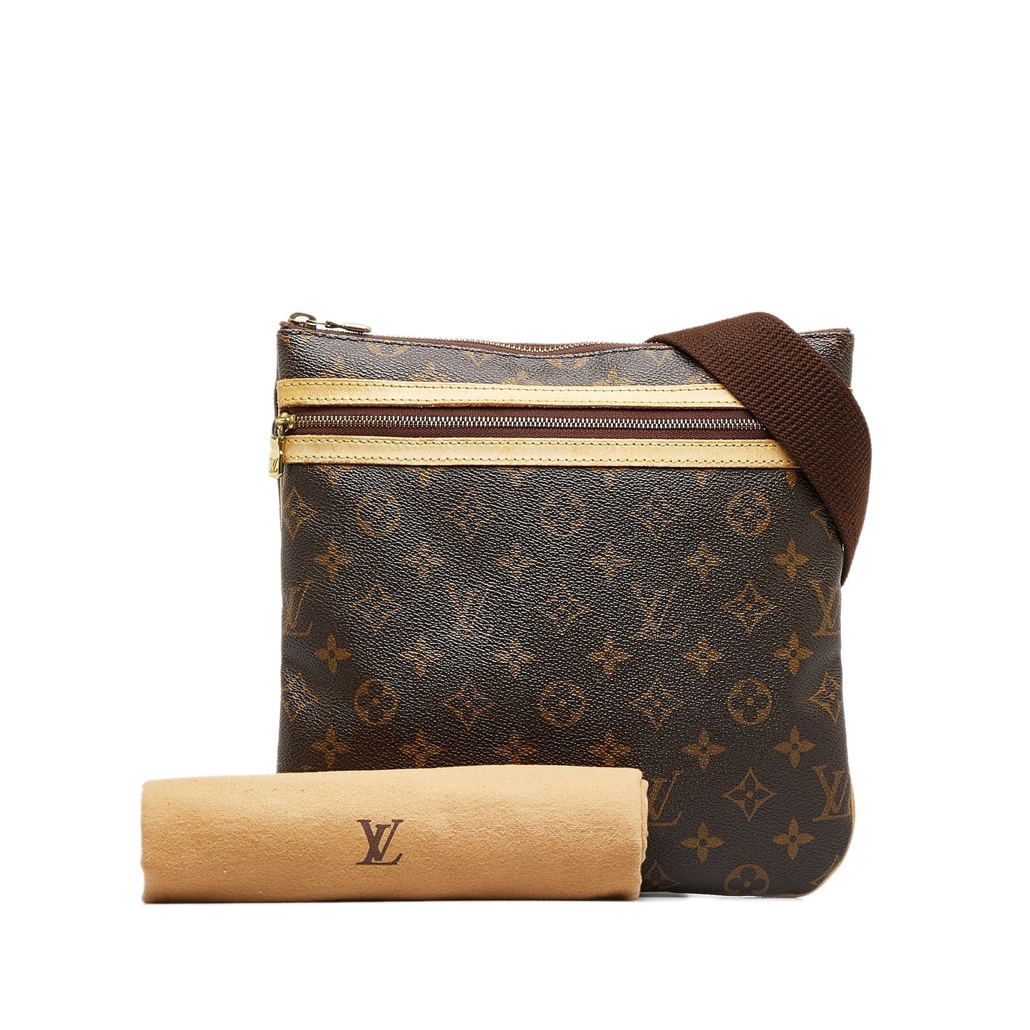 LOUIS VUITTON Monogram Pochette Bosphore Crossbody Bag