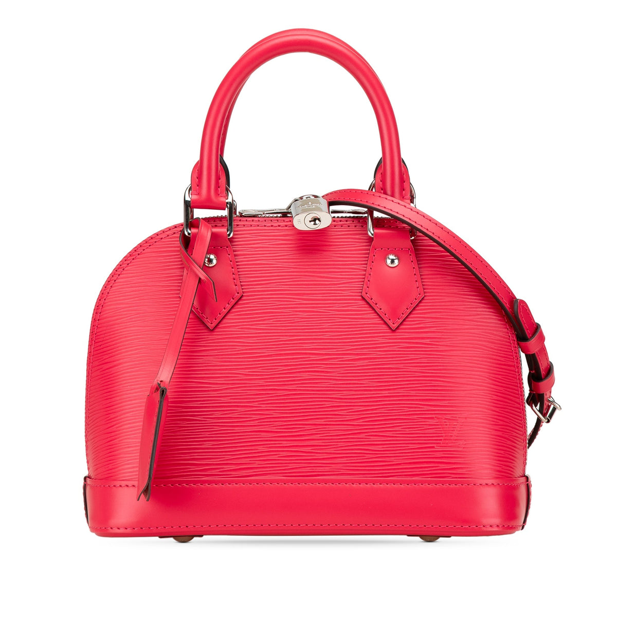 Pink Louis Vuitton Epi Alma BB Satchel