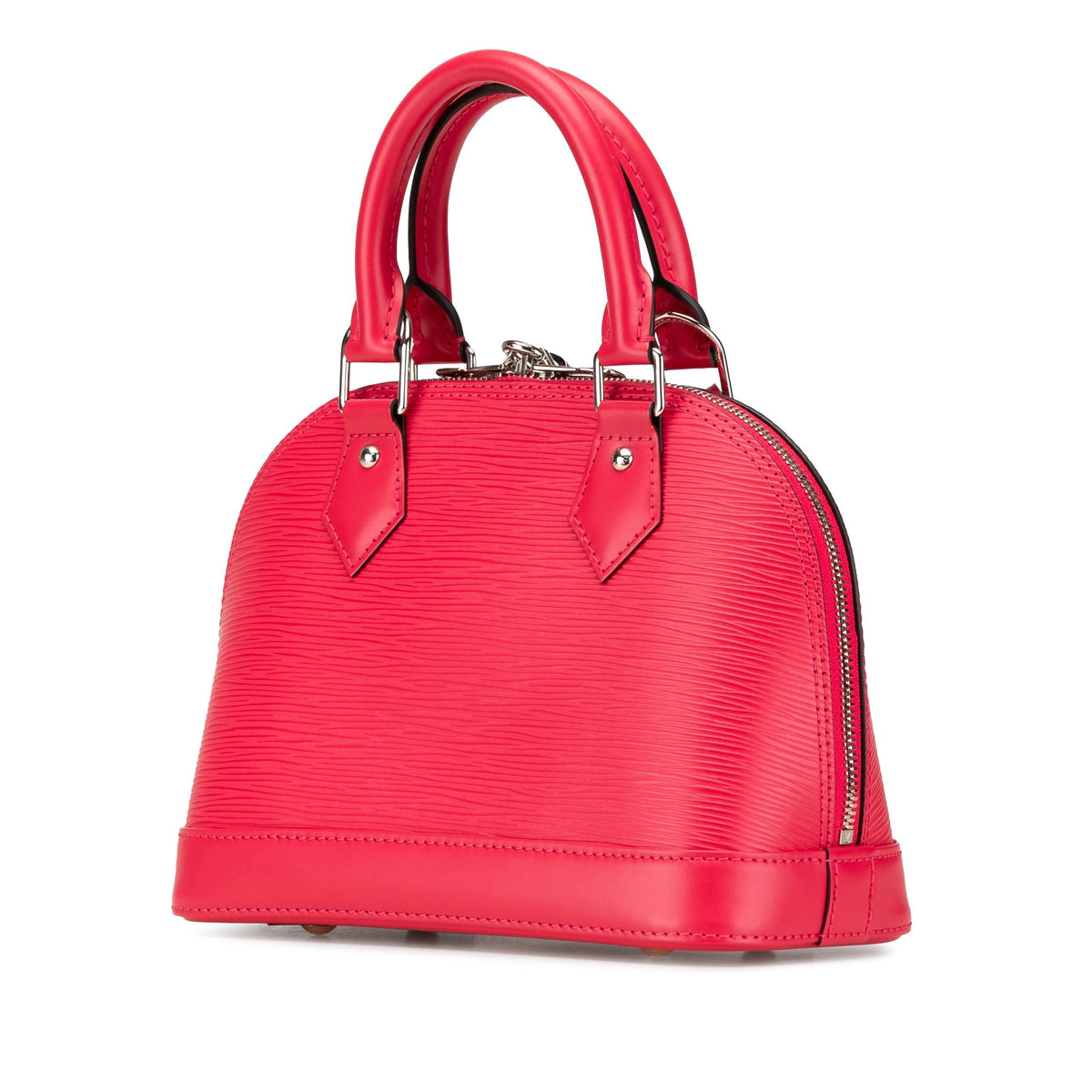 Pink Louis Vuitton Epi Alma BB Satchel