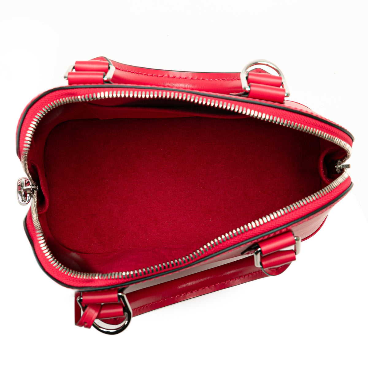 Pink Louis Vuitton Epi Alma BB Satchel