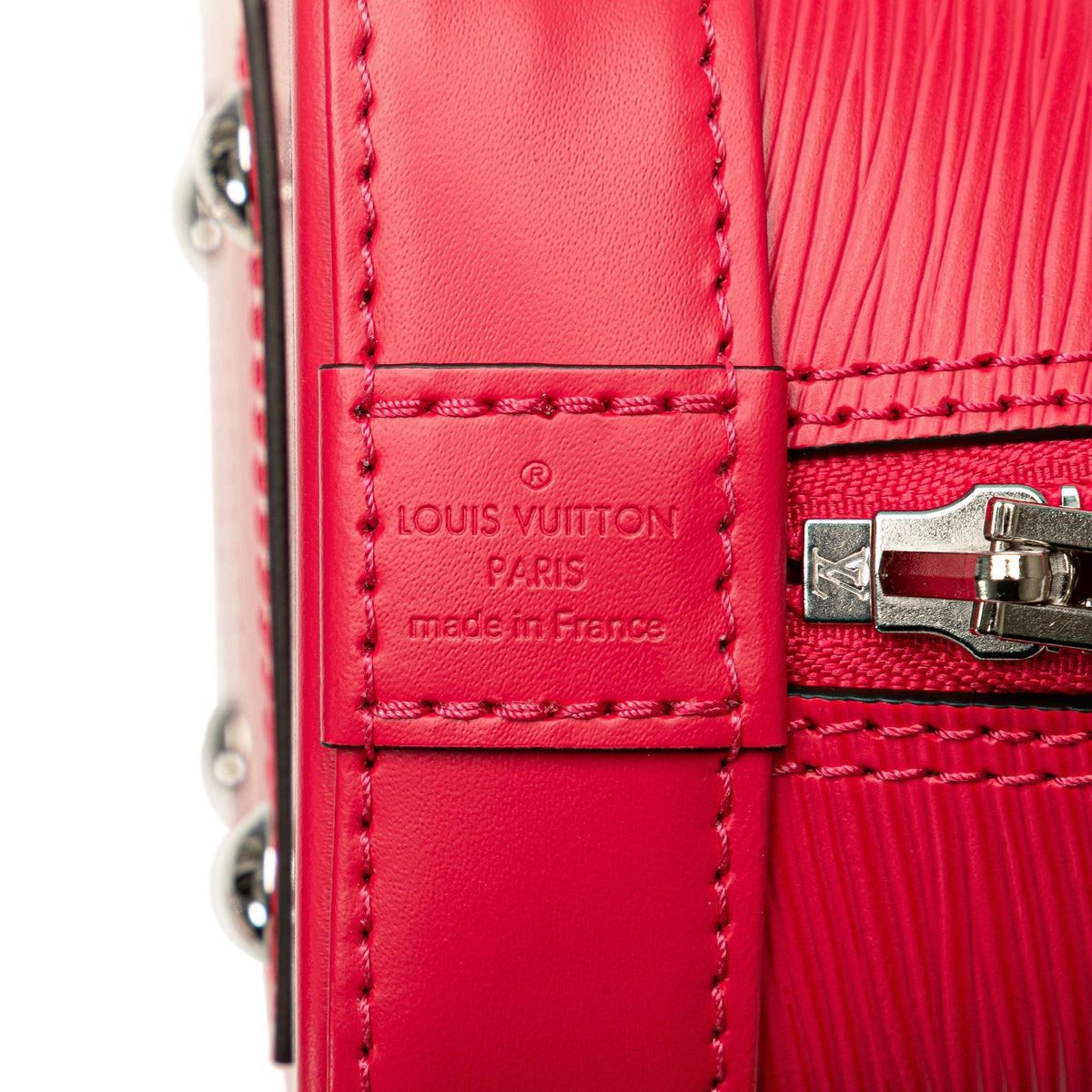 Pink Louis Vuitton Epi Alma BB Satchel