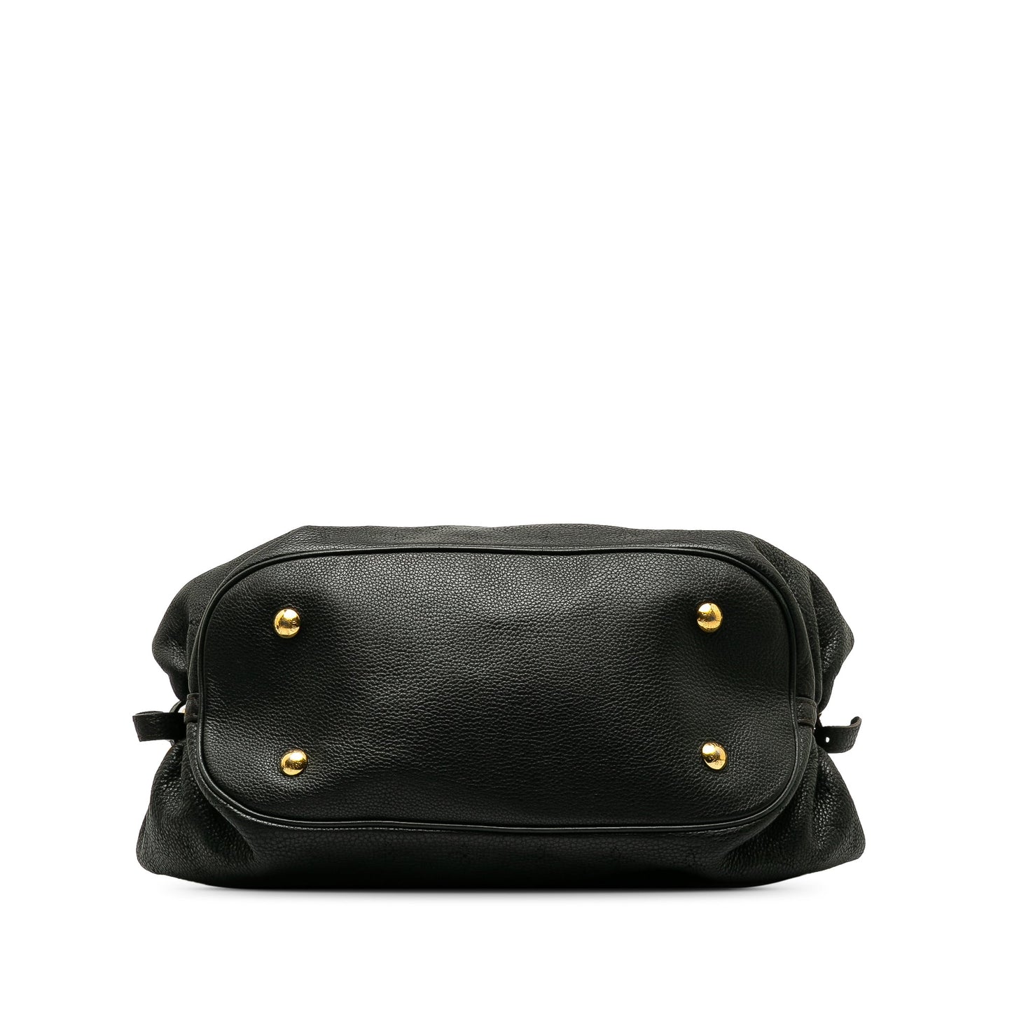 Black Louis Vuitton Monogram Mahina XL Hobo Bag