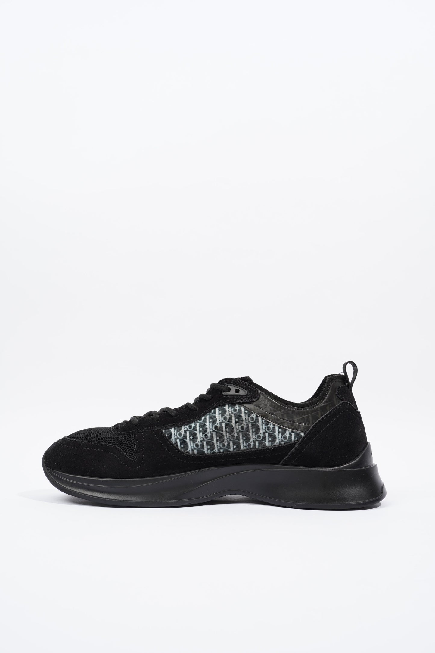 Christian Dior B25 Black / White Oblique Mesh EU 45 UK 11