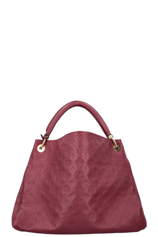 Louis Vuitton Artsy MM Bag Empreinte Fuchsia