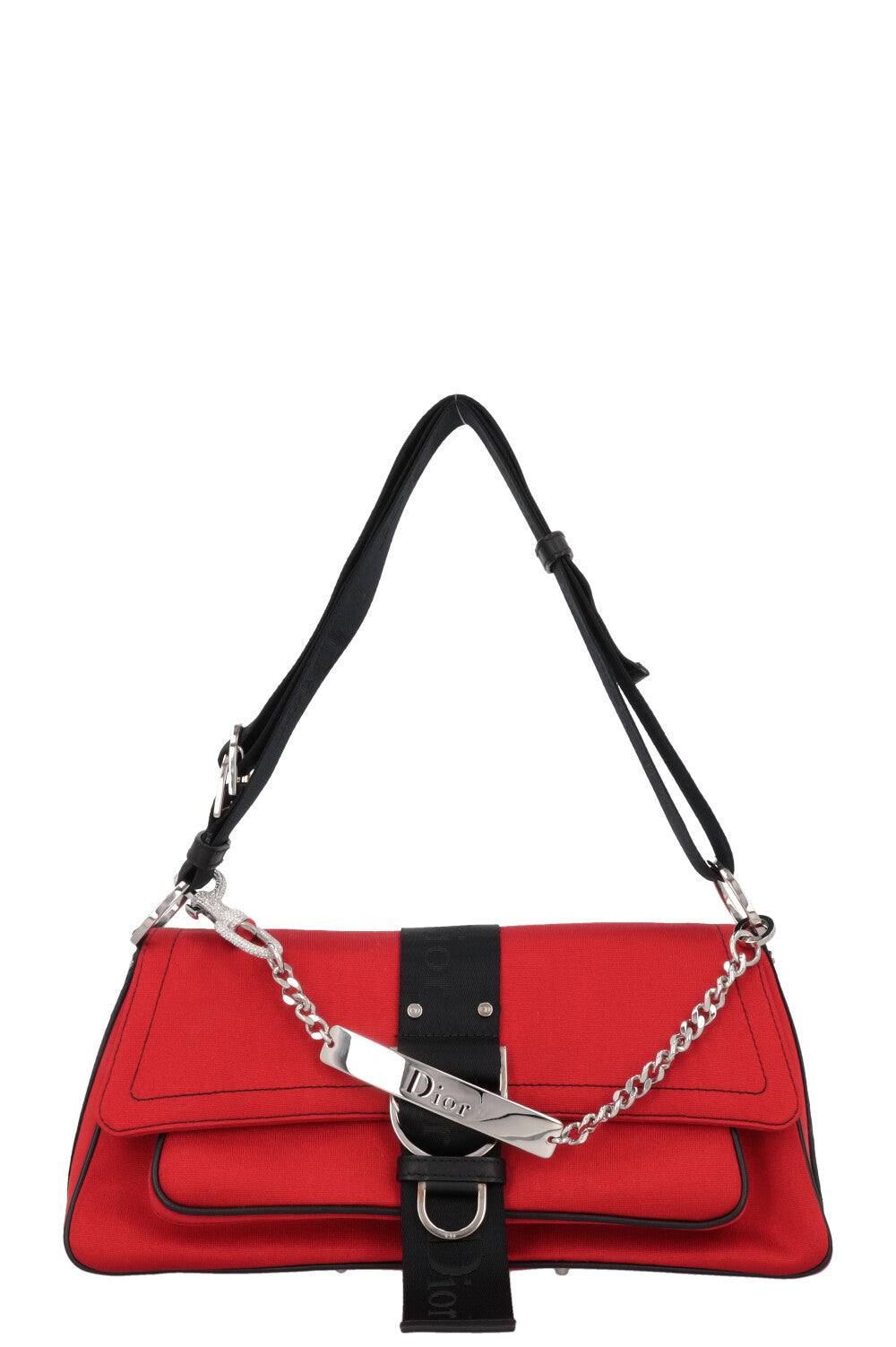 CHRISTIAN DIOR Hardcore Bag Red Black