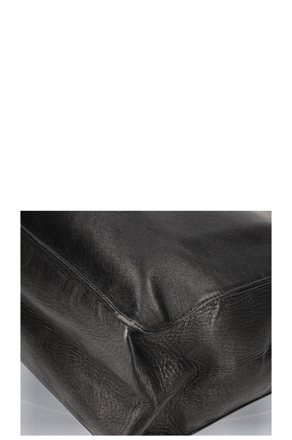 CHANEL Vintage CC Chain Tote Black