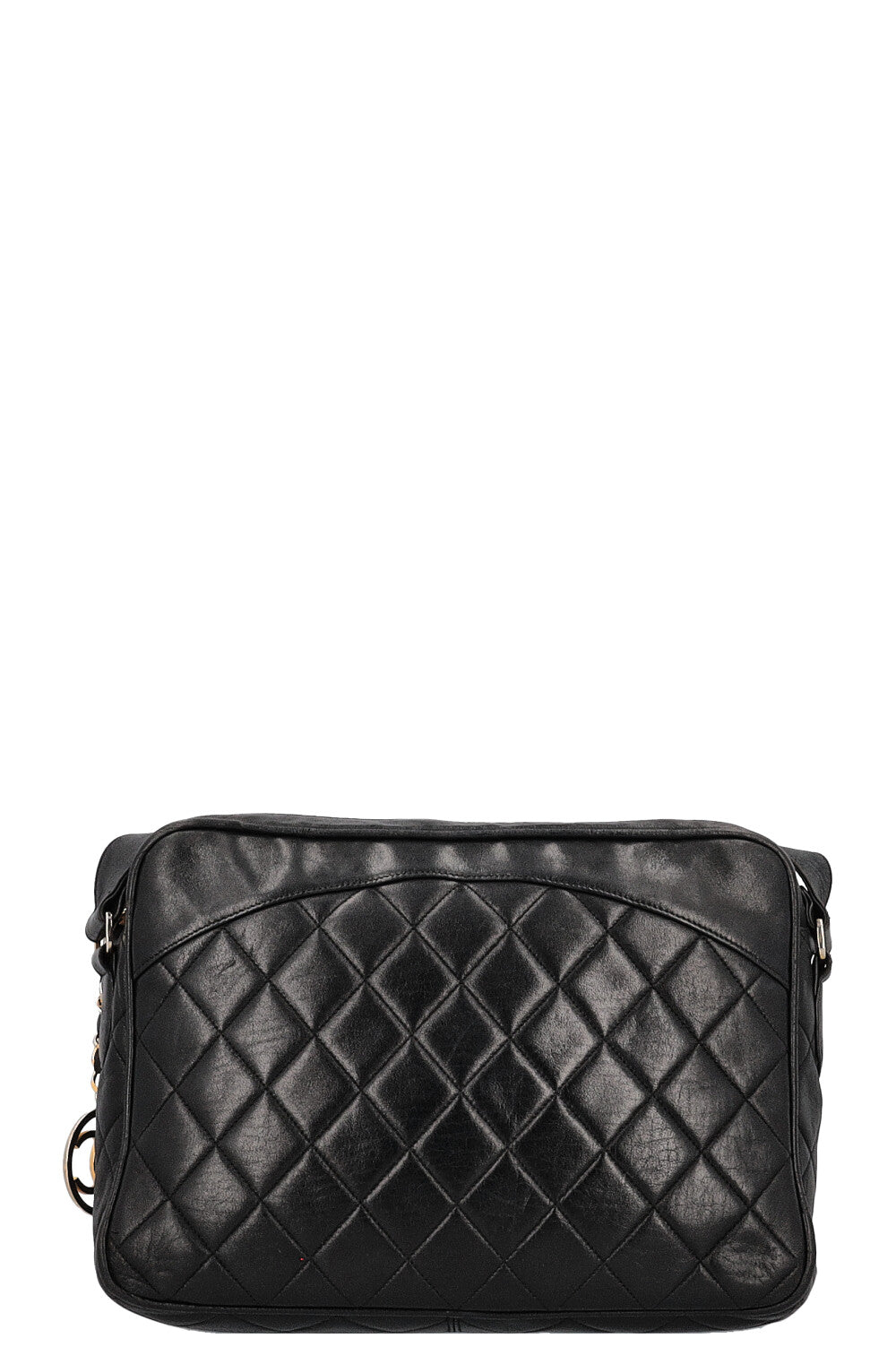 CHANEL Quilted Crossbody Bag Black