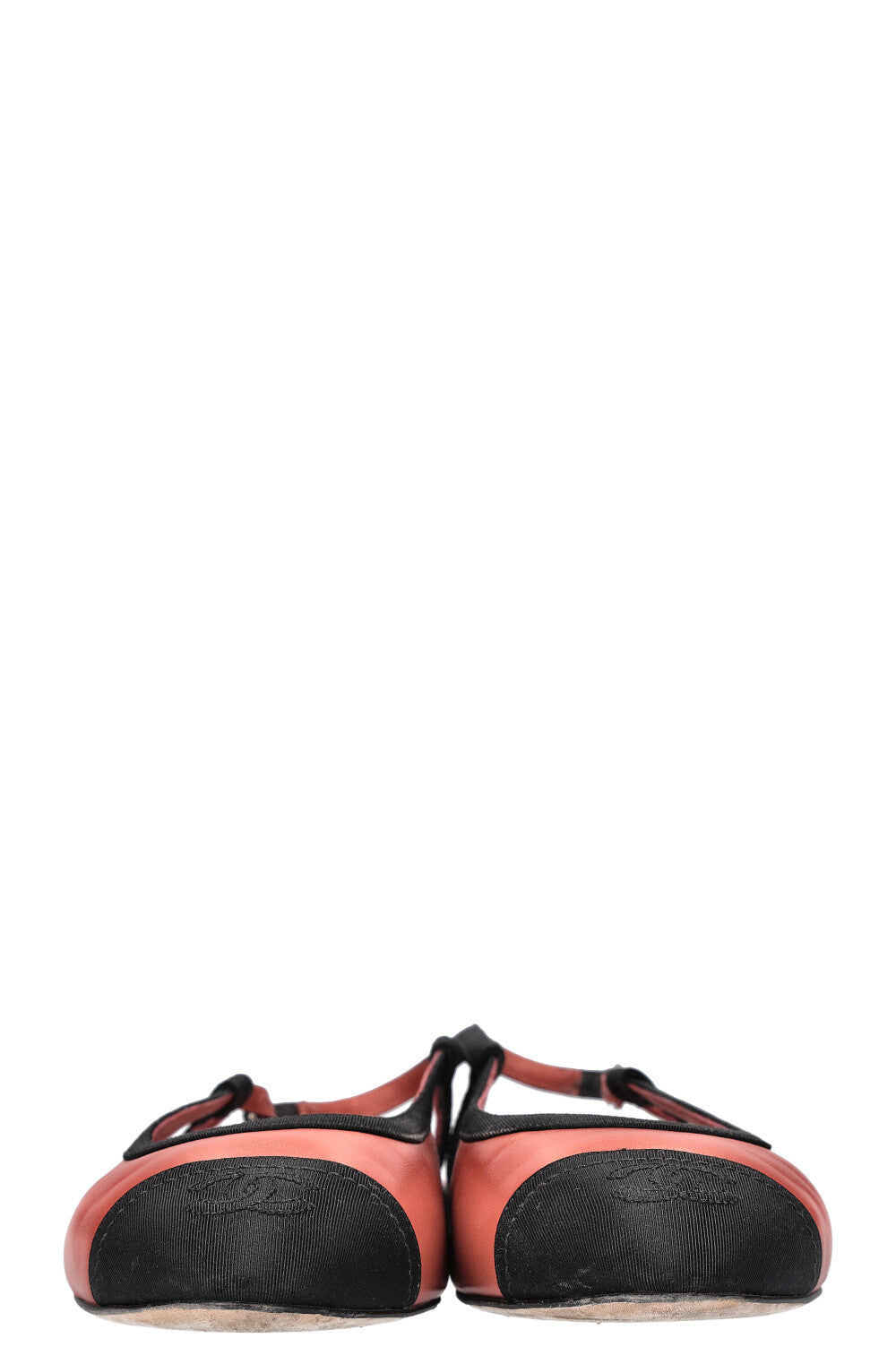CHANEL Slingback Flats Brick