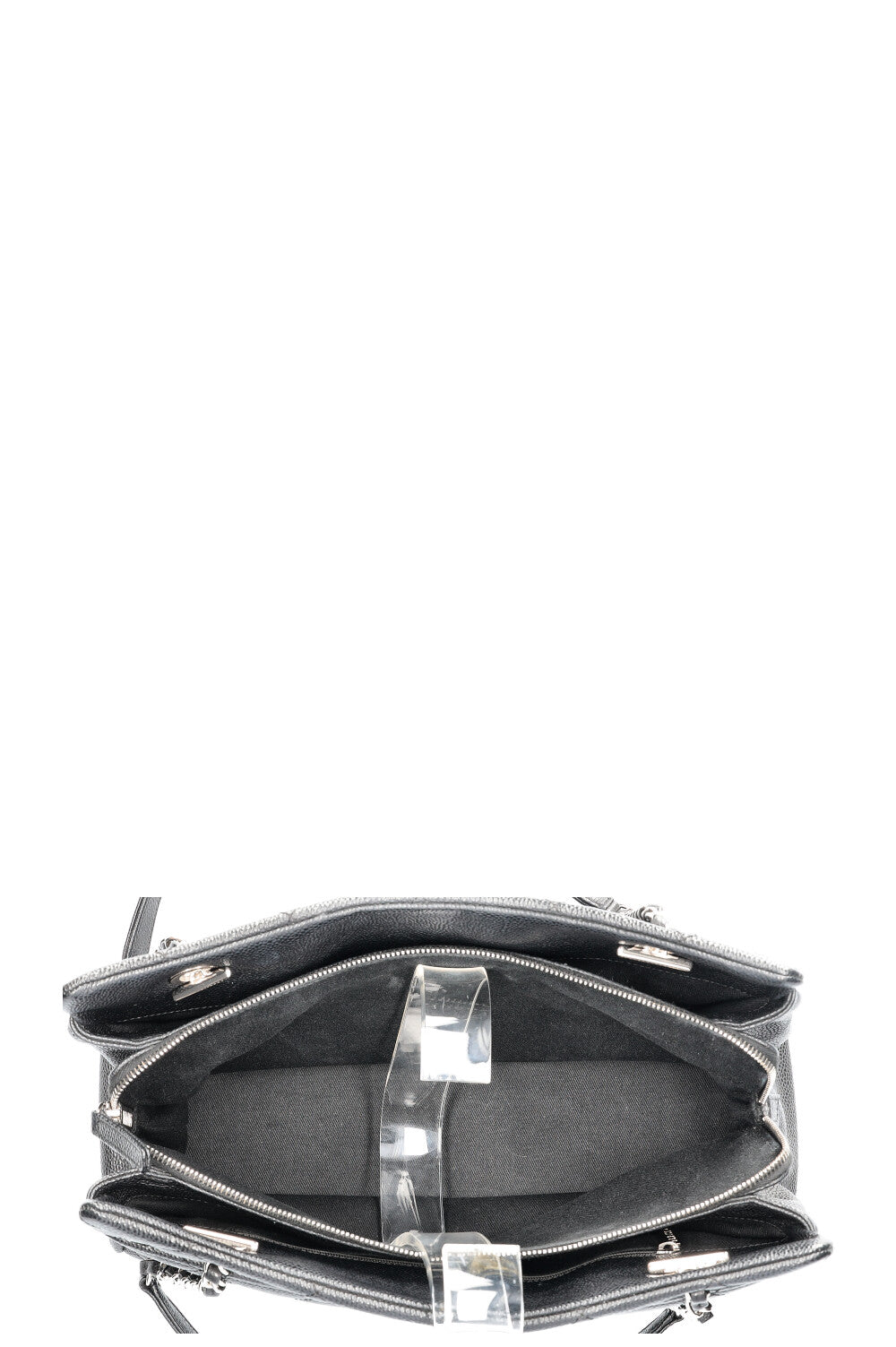 CHANEL Timeless Shopping Tote Caviar Black