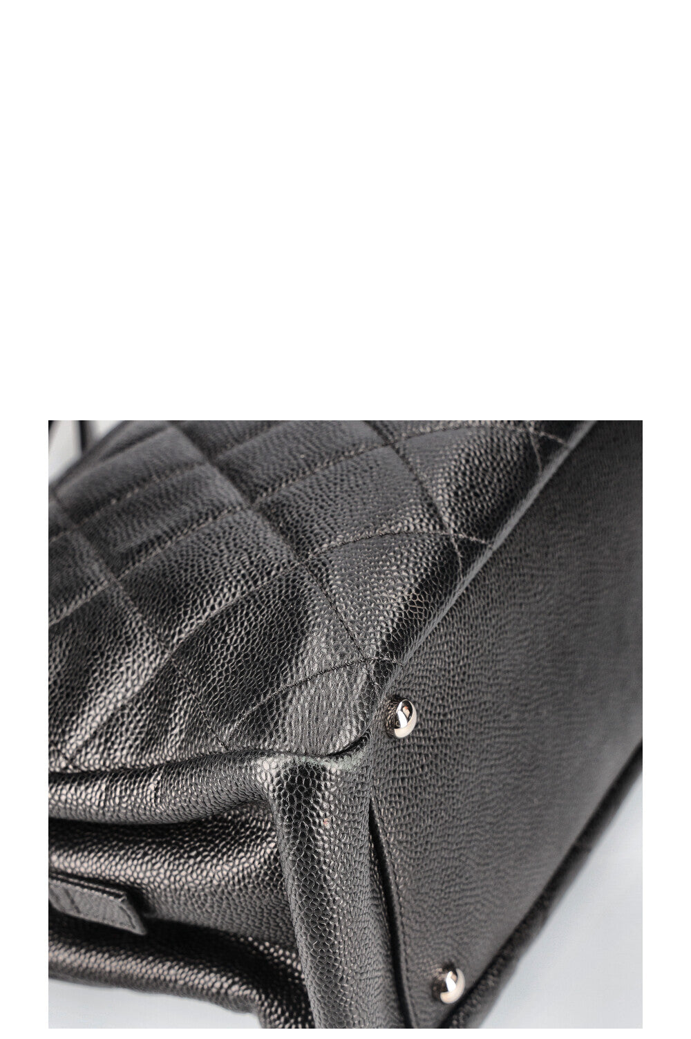 CHANEL Timeless Shopping Tote Caviar Black