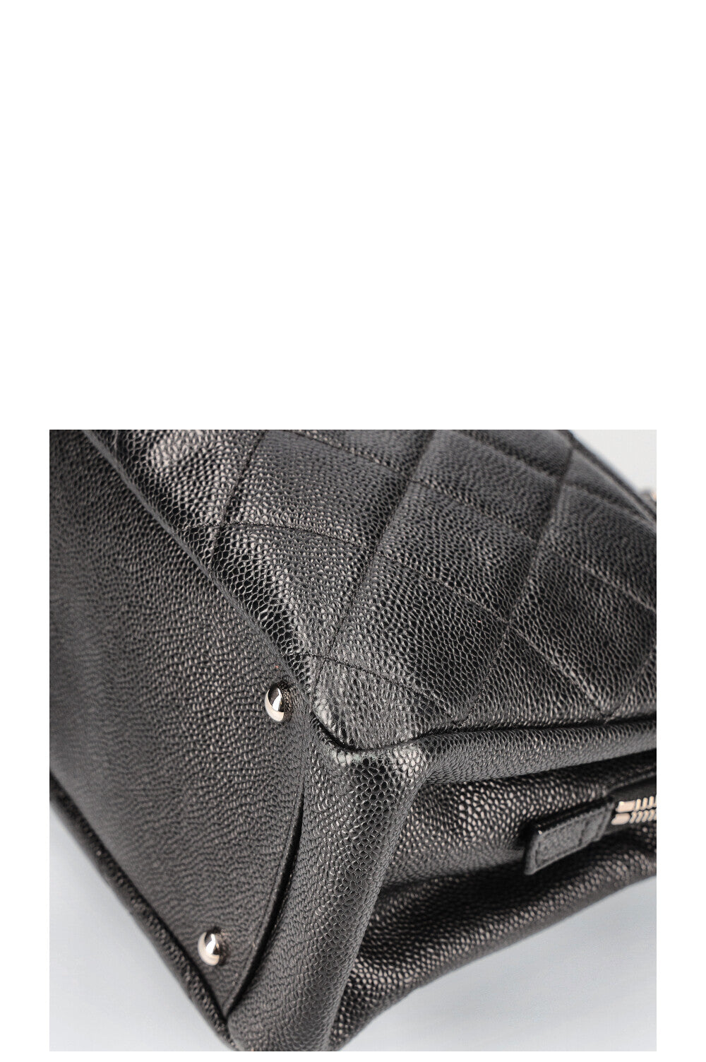 CHANEL Timeless Shopping Tote Caviar Black
