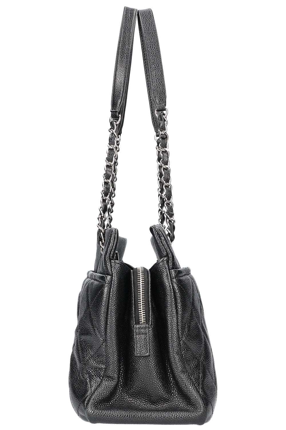 CHANEL Timeless Shopping Tote Caviar Black