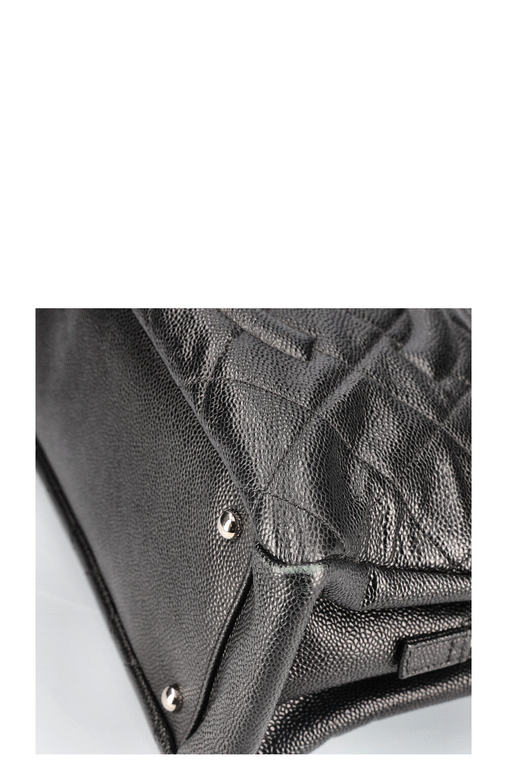 CHANEL Timeless Shopping Tote Caviar Black