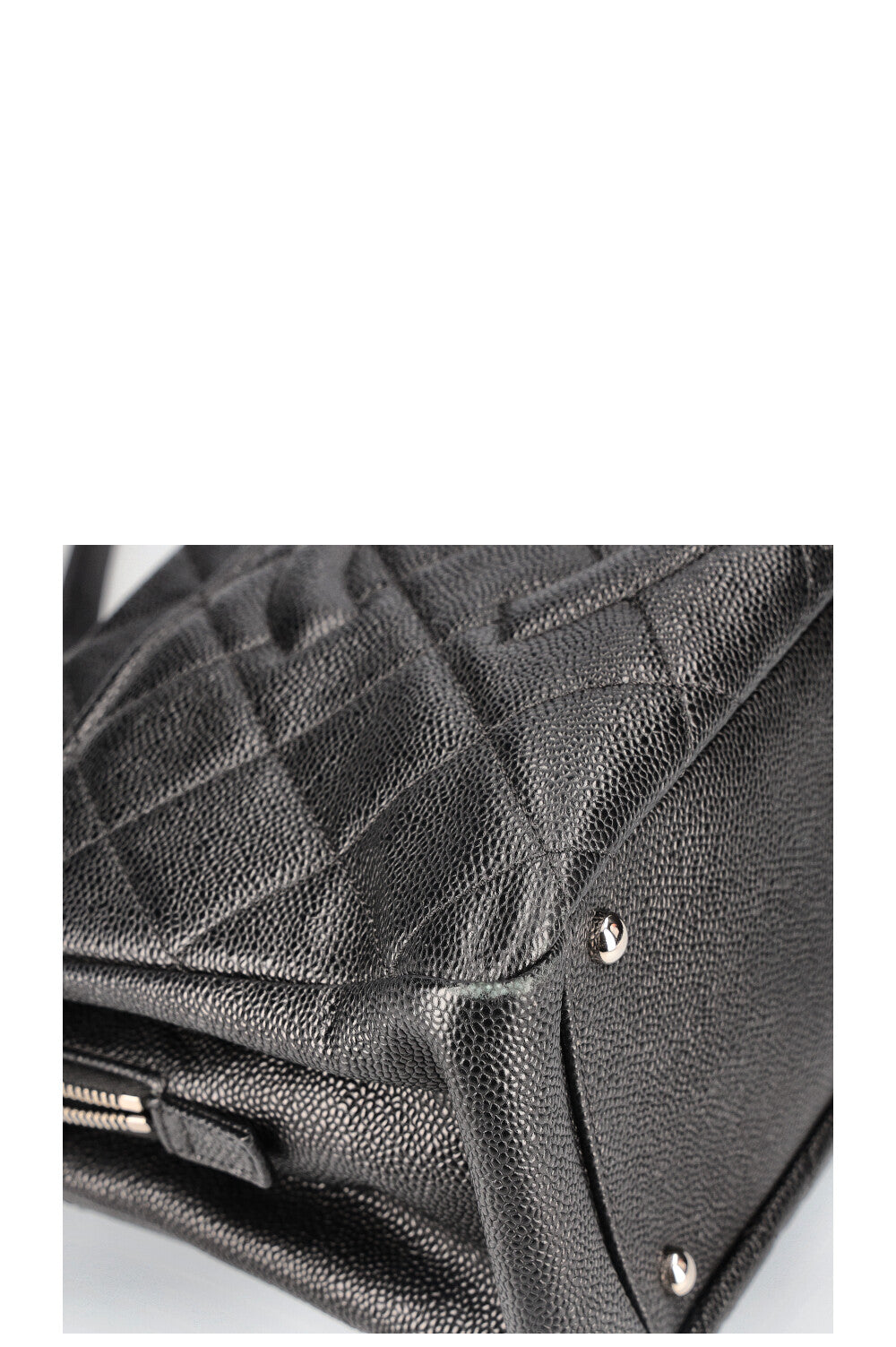 CHANEL Timeless Shopping Tote Caviar Black