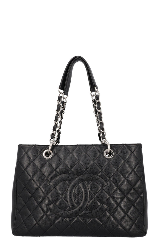CHANEL GST Tote Bag Black Caviar