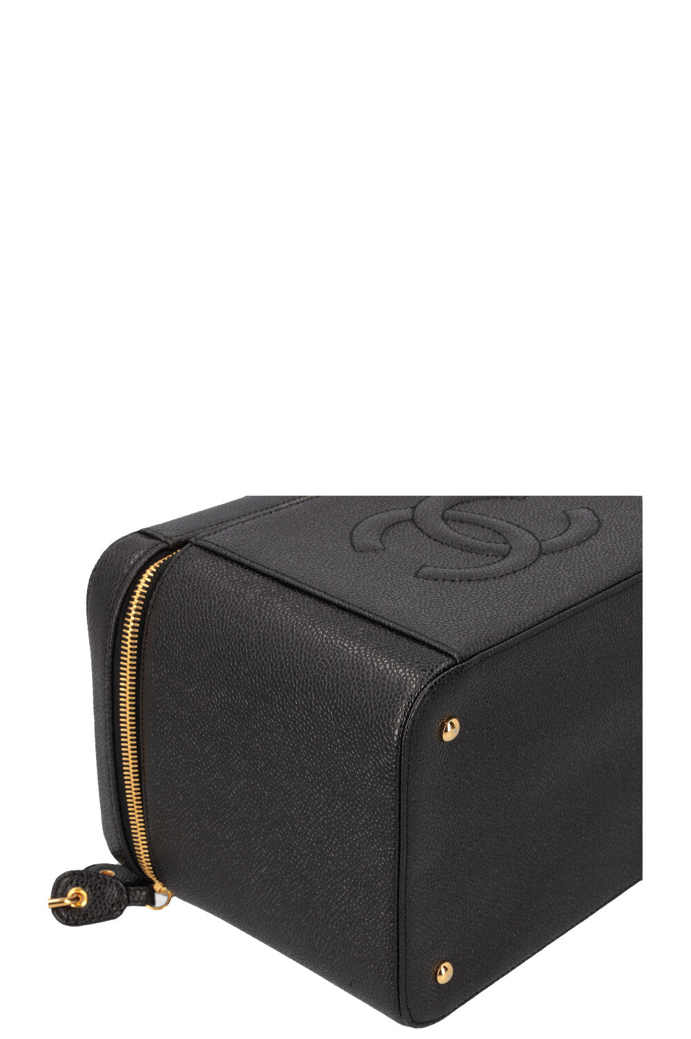 CHANEL Timeless Vanity Case Caviar Black