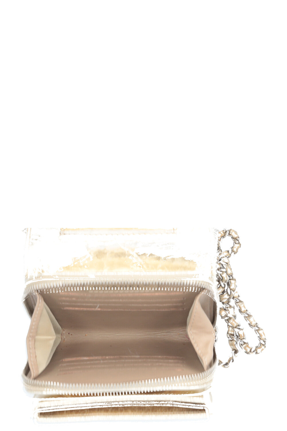 CHANEL Square Crossbody WOC Gold