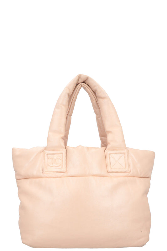 CHANEL Coco Cocoon Tote Bag Light Pink