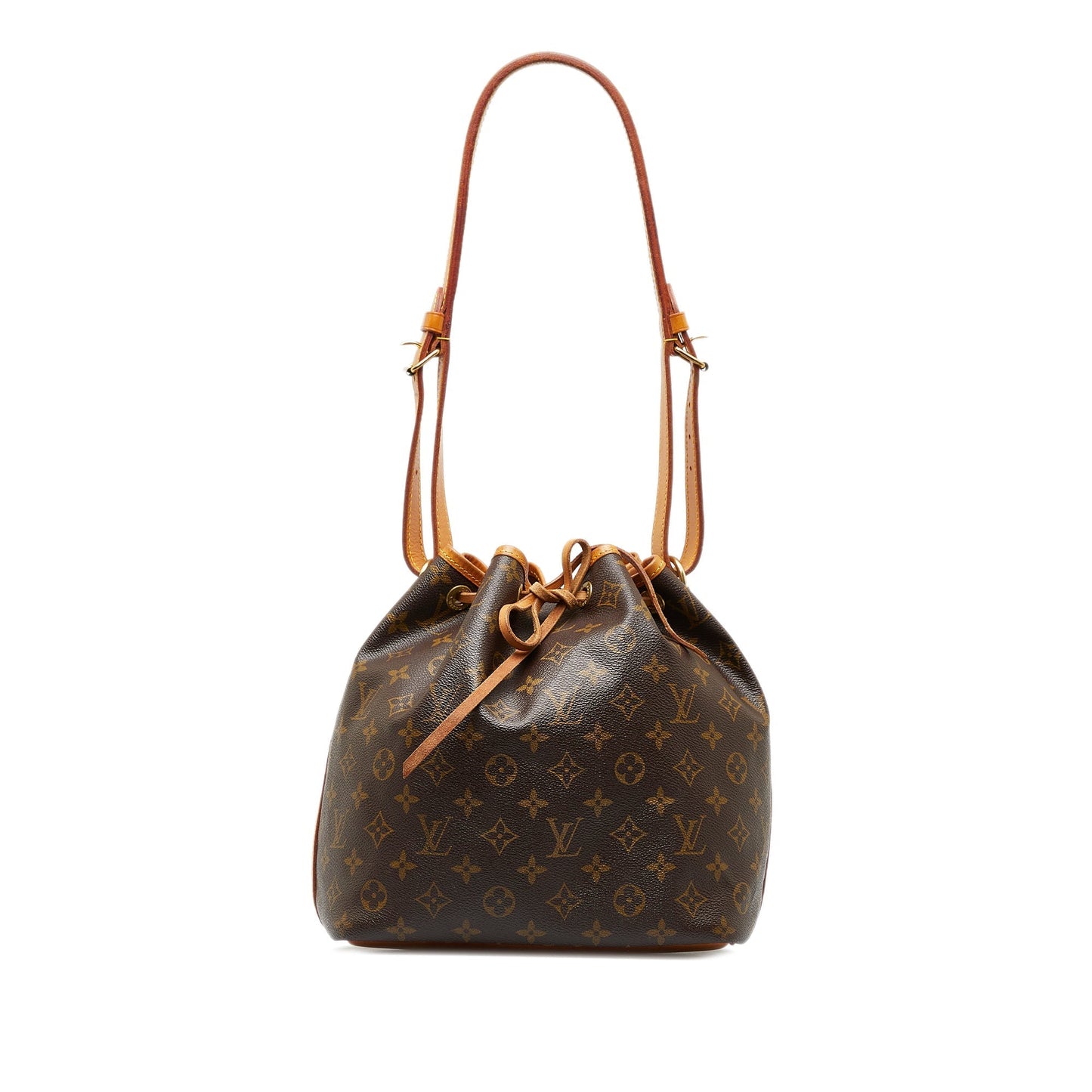 LOUIS VUITTON Monogram Petit Noe Bucket Bag