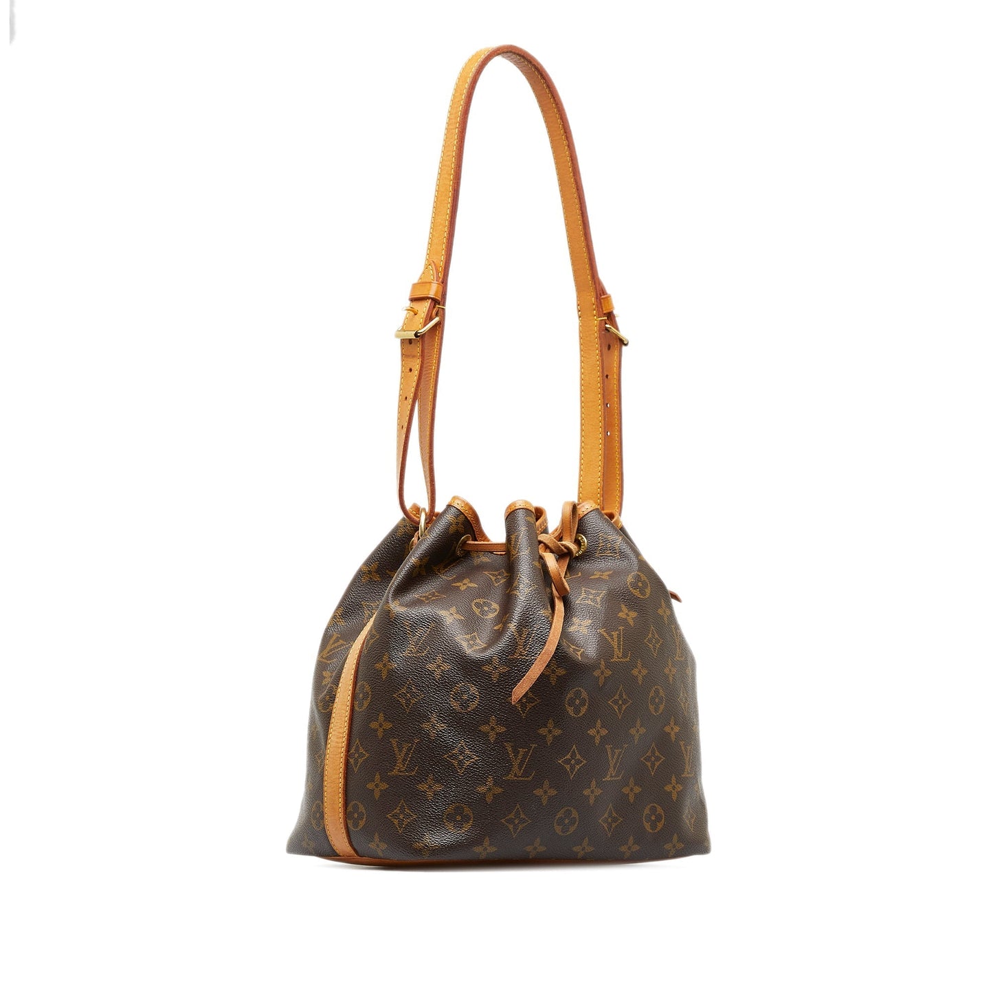 LOUIS VUITTON Monogram Petit Noe Bucket Bag