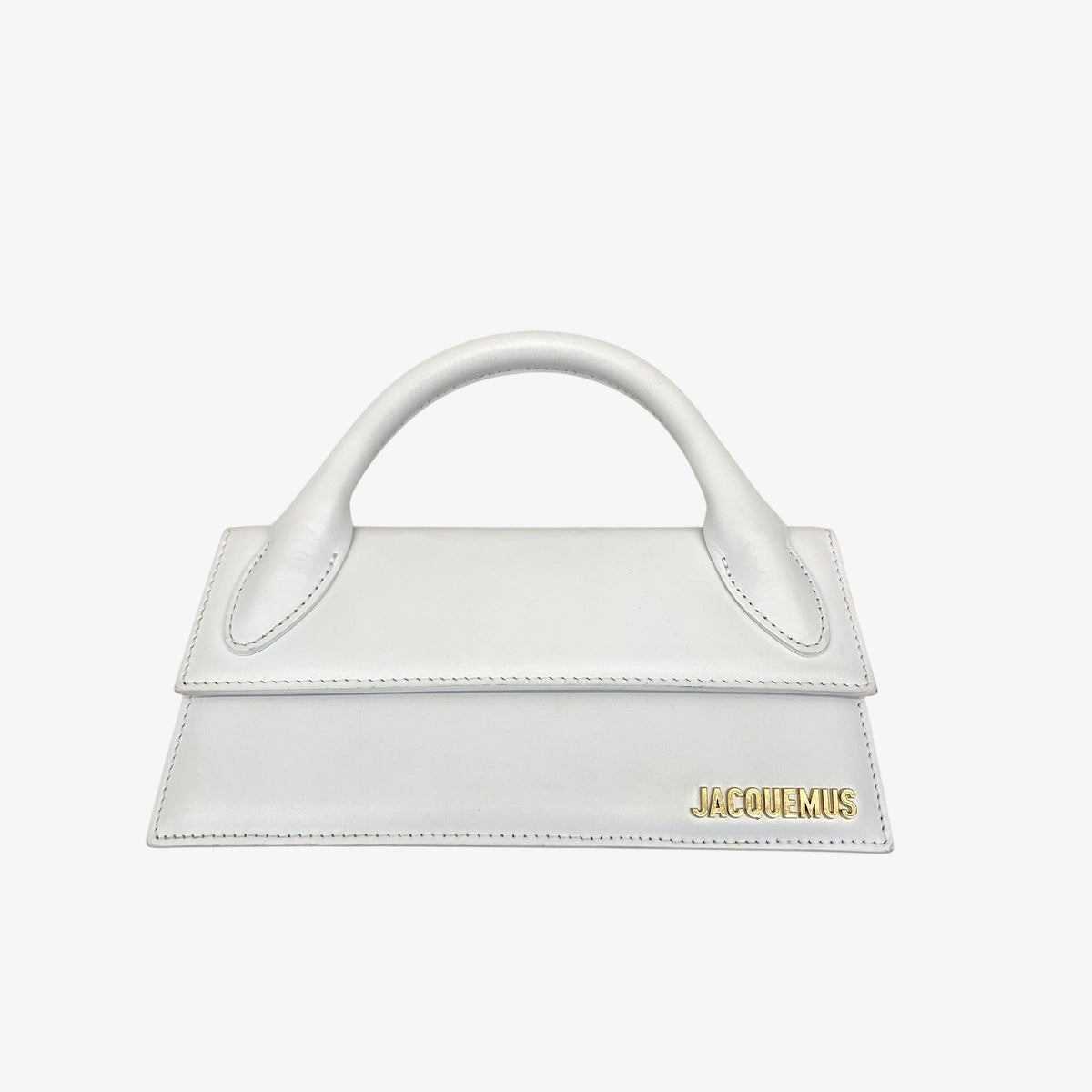 Jacquemus White Le Chiquito Long Handbag