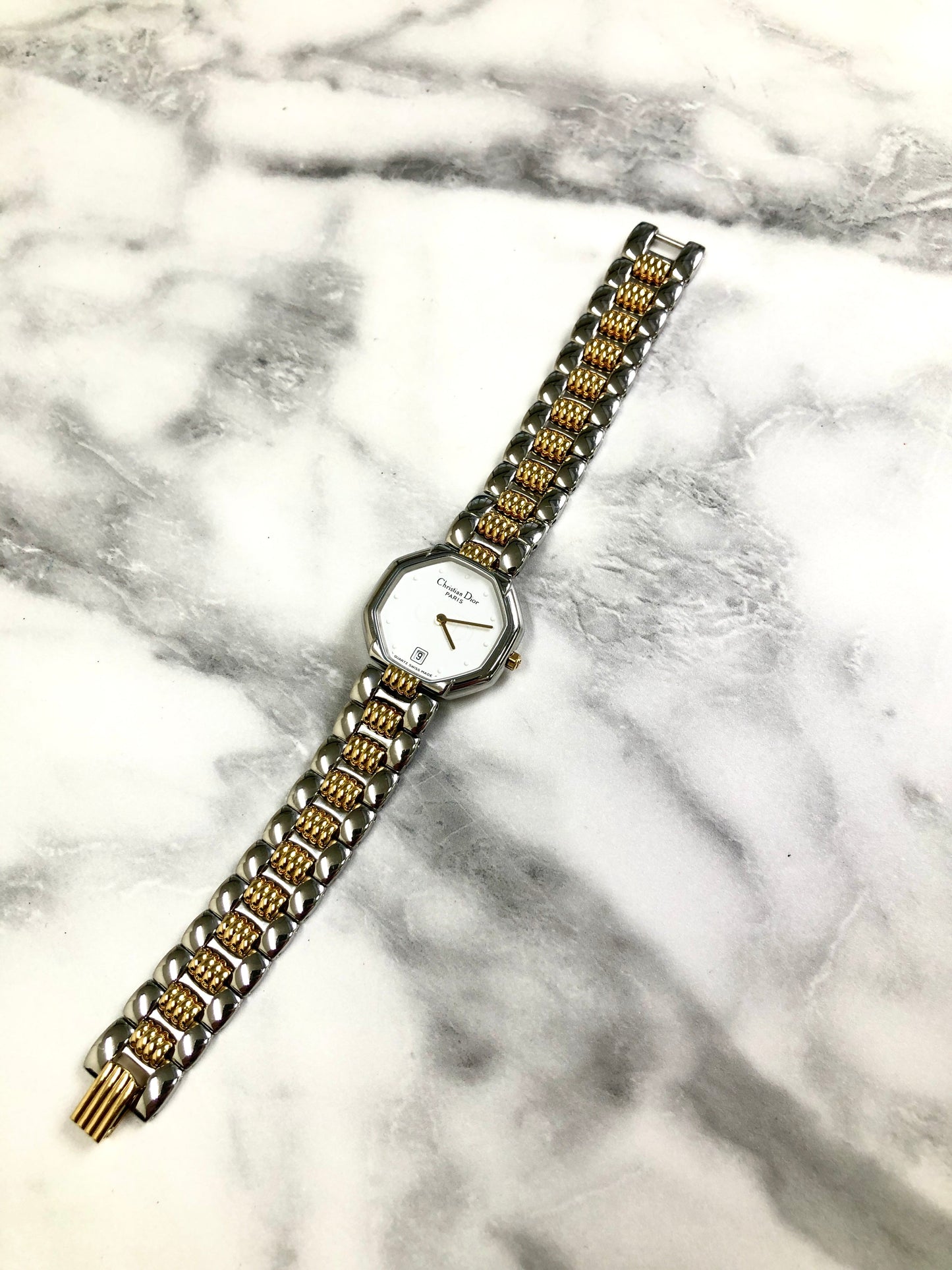 Christian Dior Watch D48-203 Silver Vintage 3umdyw