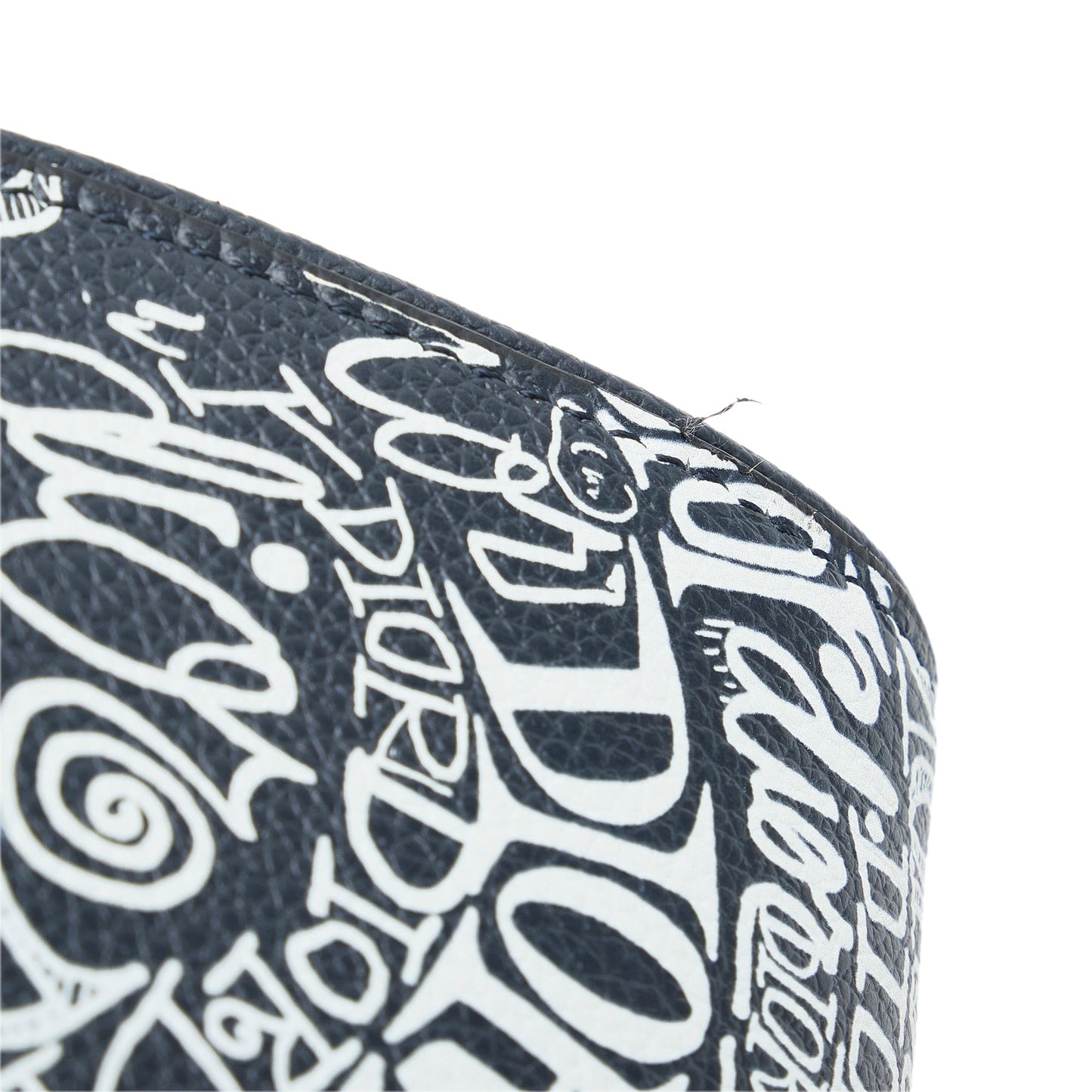 DIOR x Stussy Printed Saddle Crossbody Bag