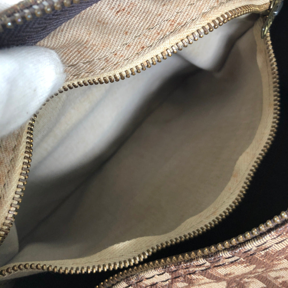 Oblique Canvas Boston Bag