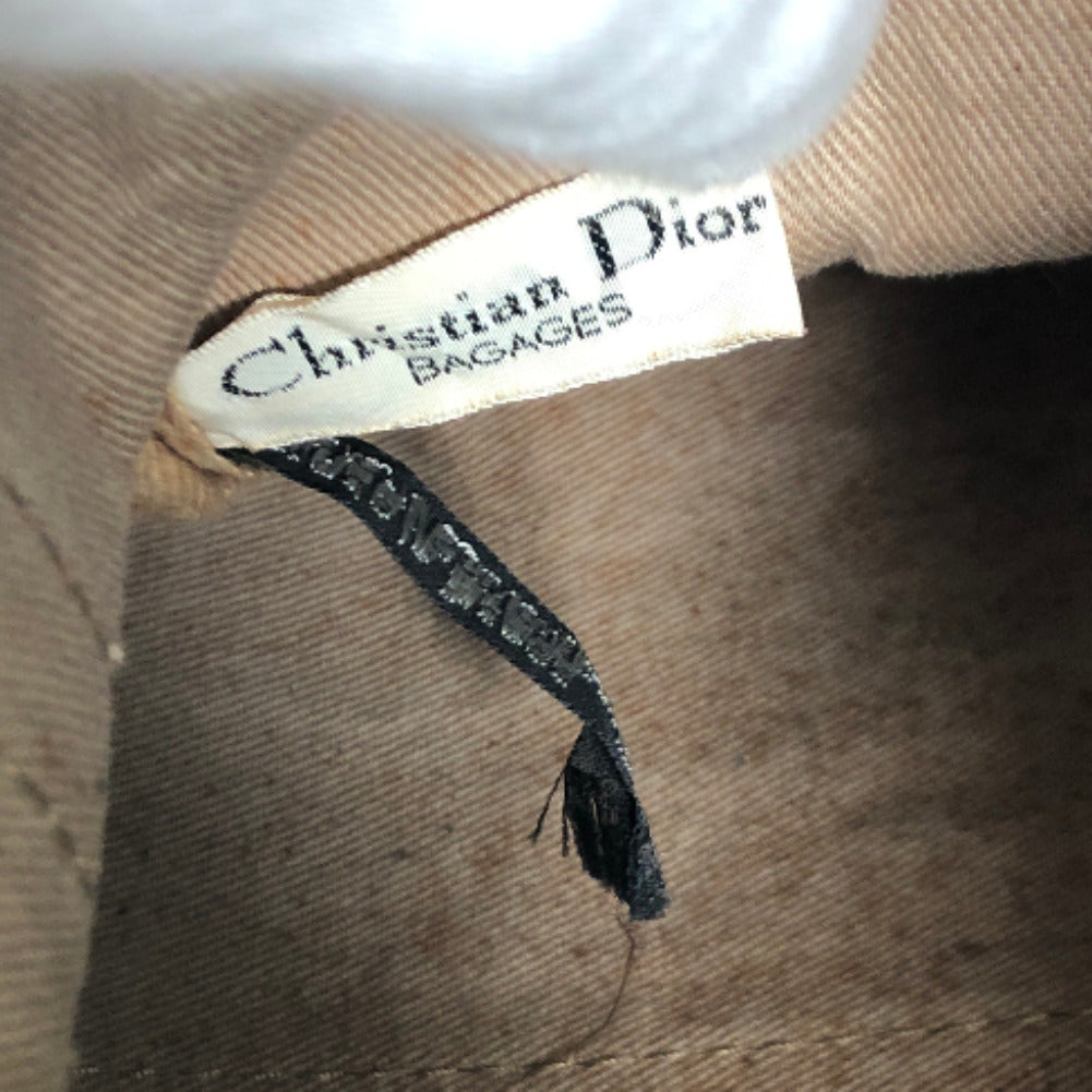 Oblique Canvas Boston Bag