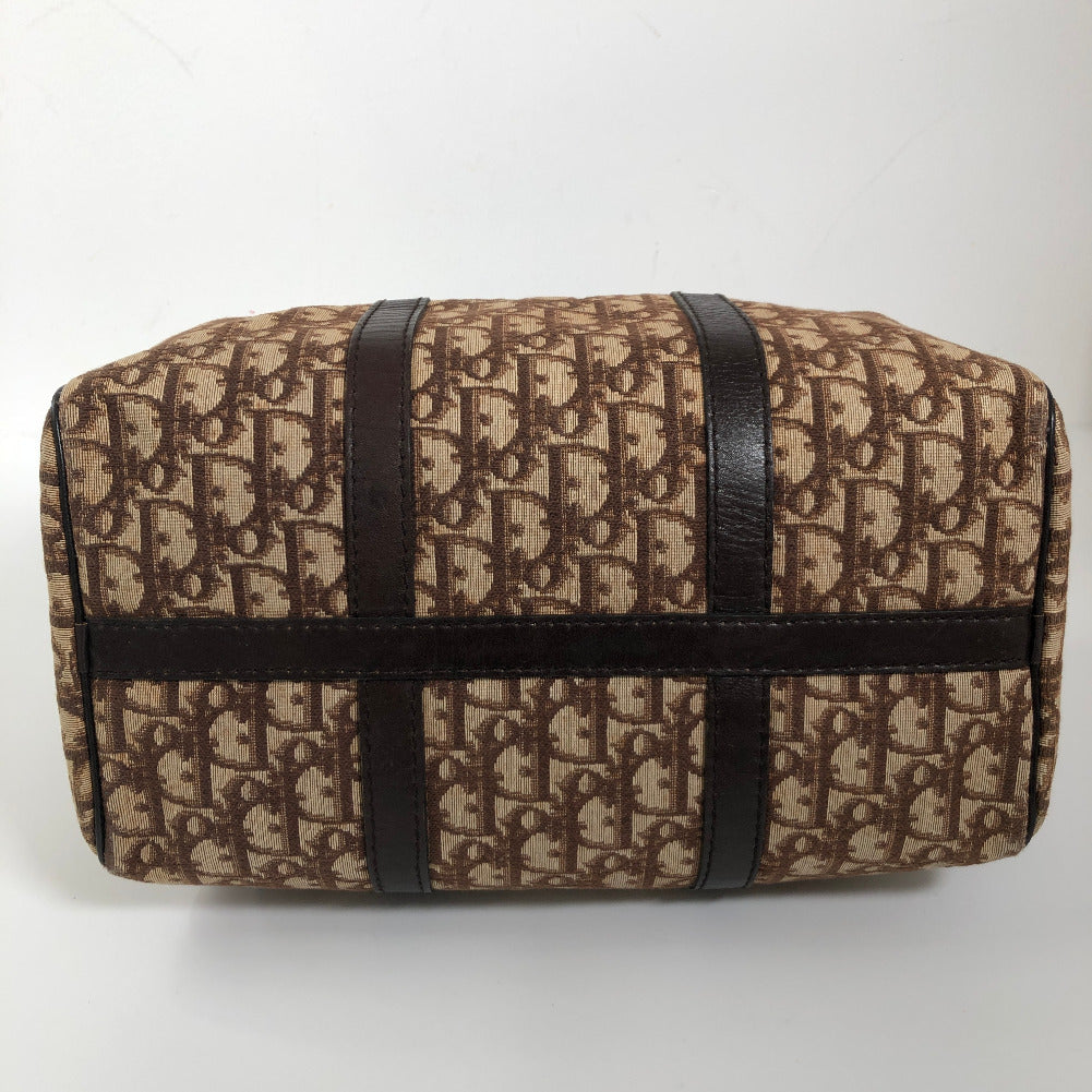 Oblique Canvas Boston Bag