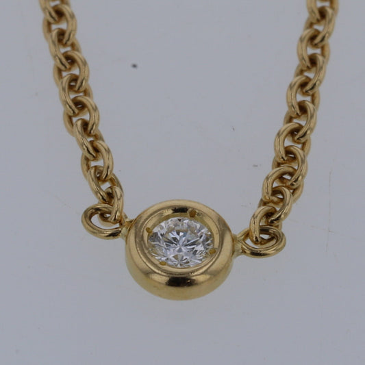 18k Gold and Diamond Pendant Necklace MIM95001