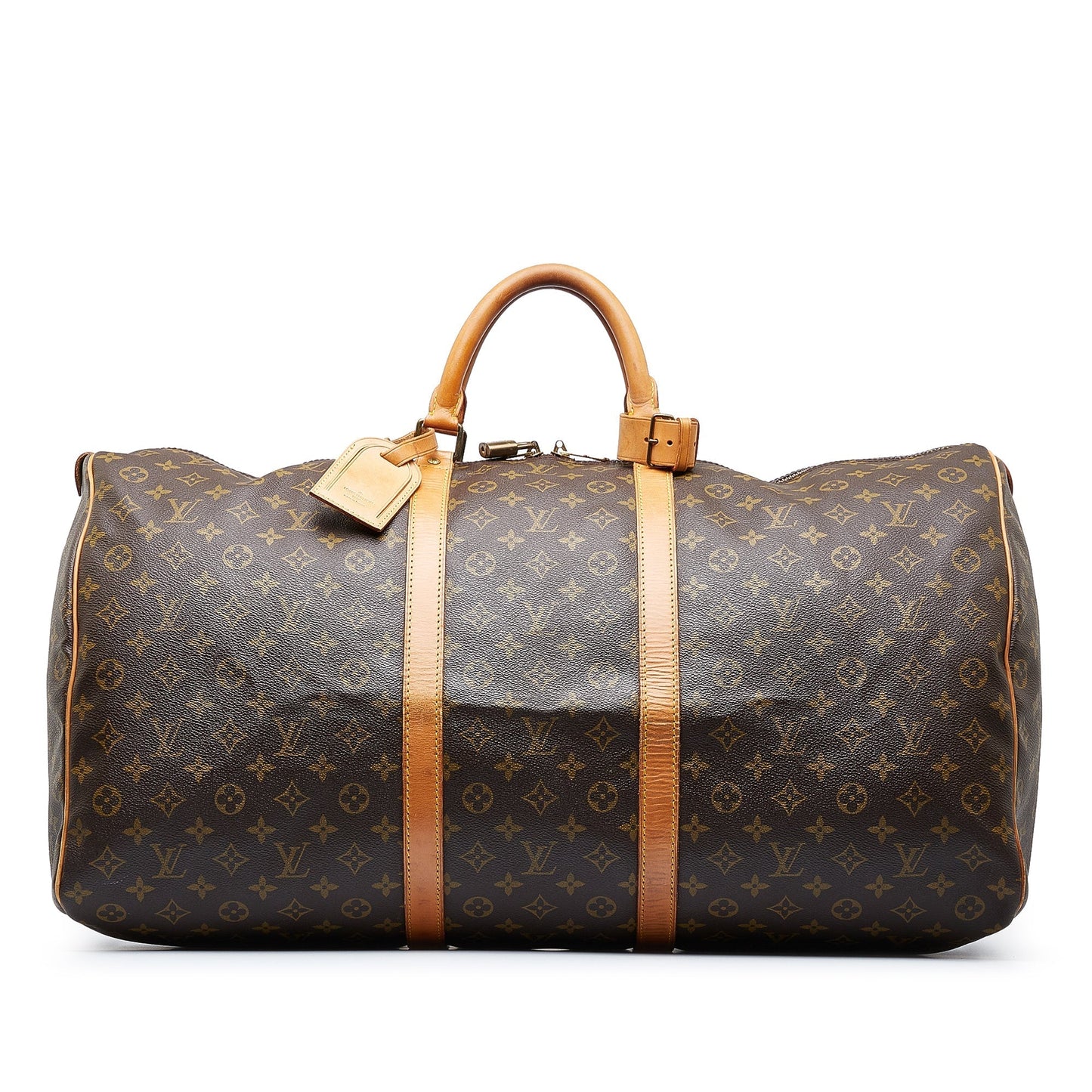 LOUIS VUITTON Monogram Keepall 60 Travel Bag
