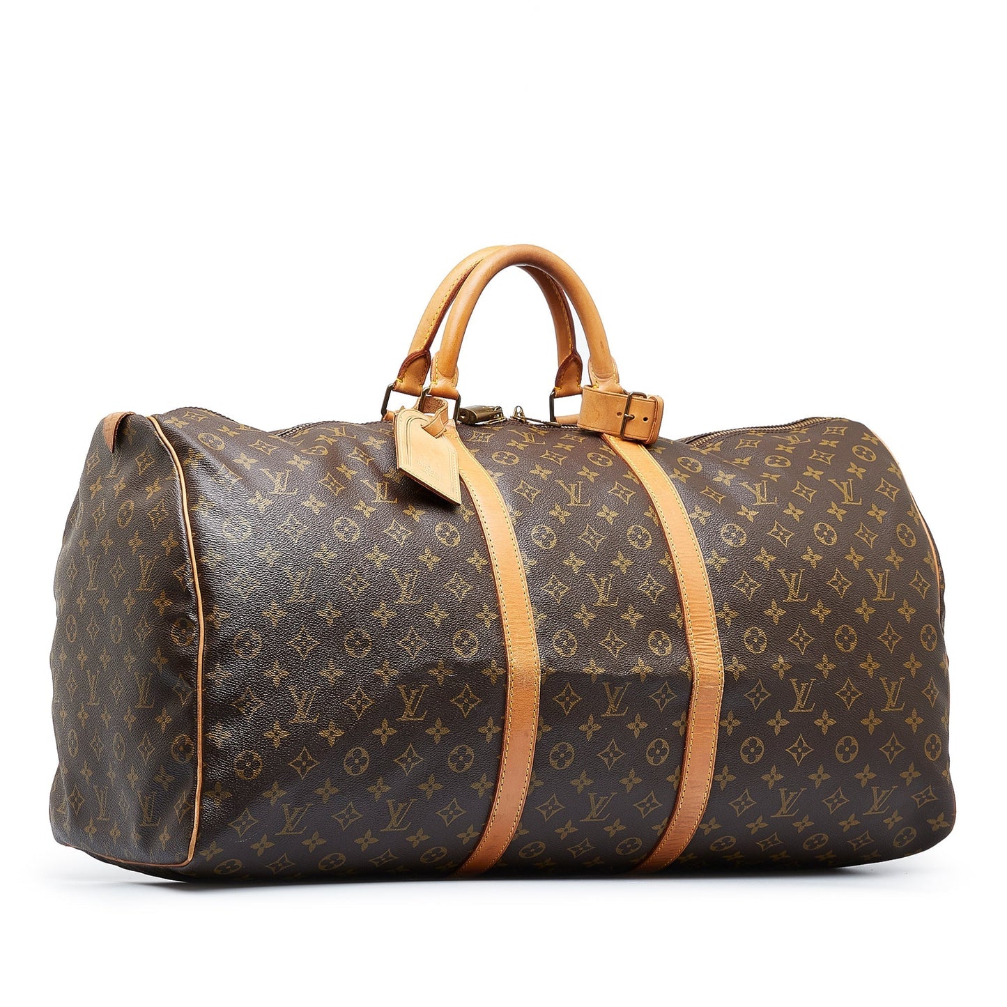 LOUIS VUITTON Monogram Keepall 60 Travel Bag