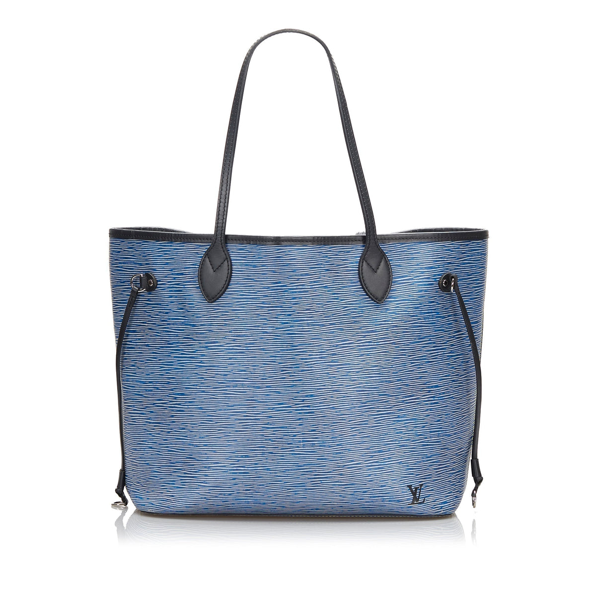 Louis Vuitton Neverfull MM Blue Denim Epi