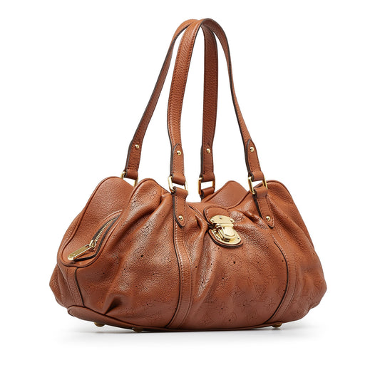 LOUIS VUITTON Monogram Mahina Lunar PM Shoulder Bag